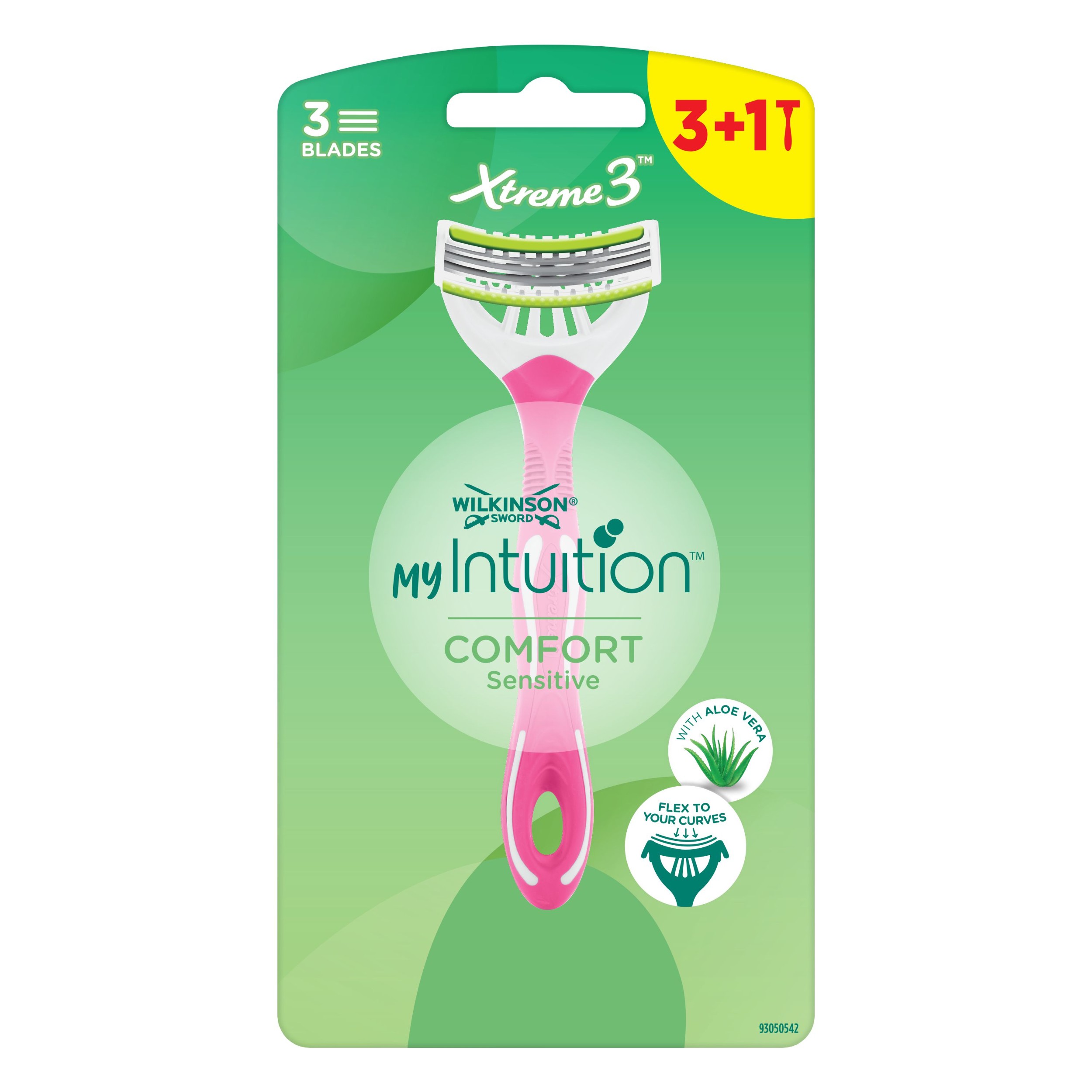Drogerie a kosmetika - Wilkinson Sword Xtreme3 Coconut dream pohotové holítko 4 ks