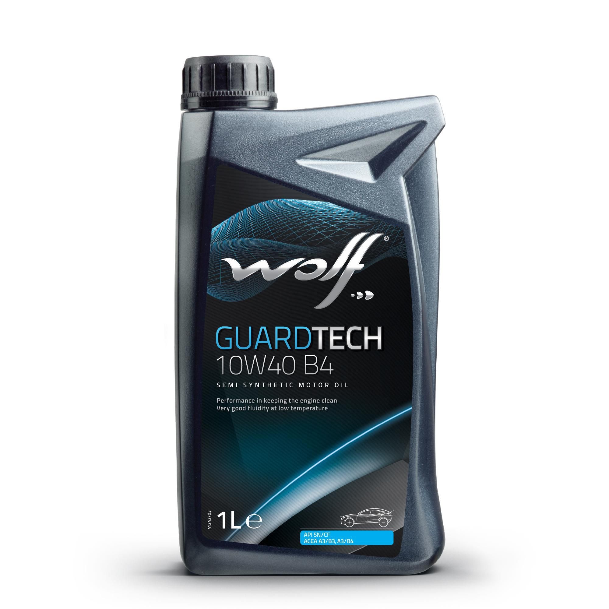 Auto-moto - Wolf Motorový olej Guardtech 10W40 B4 1 l