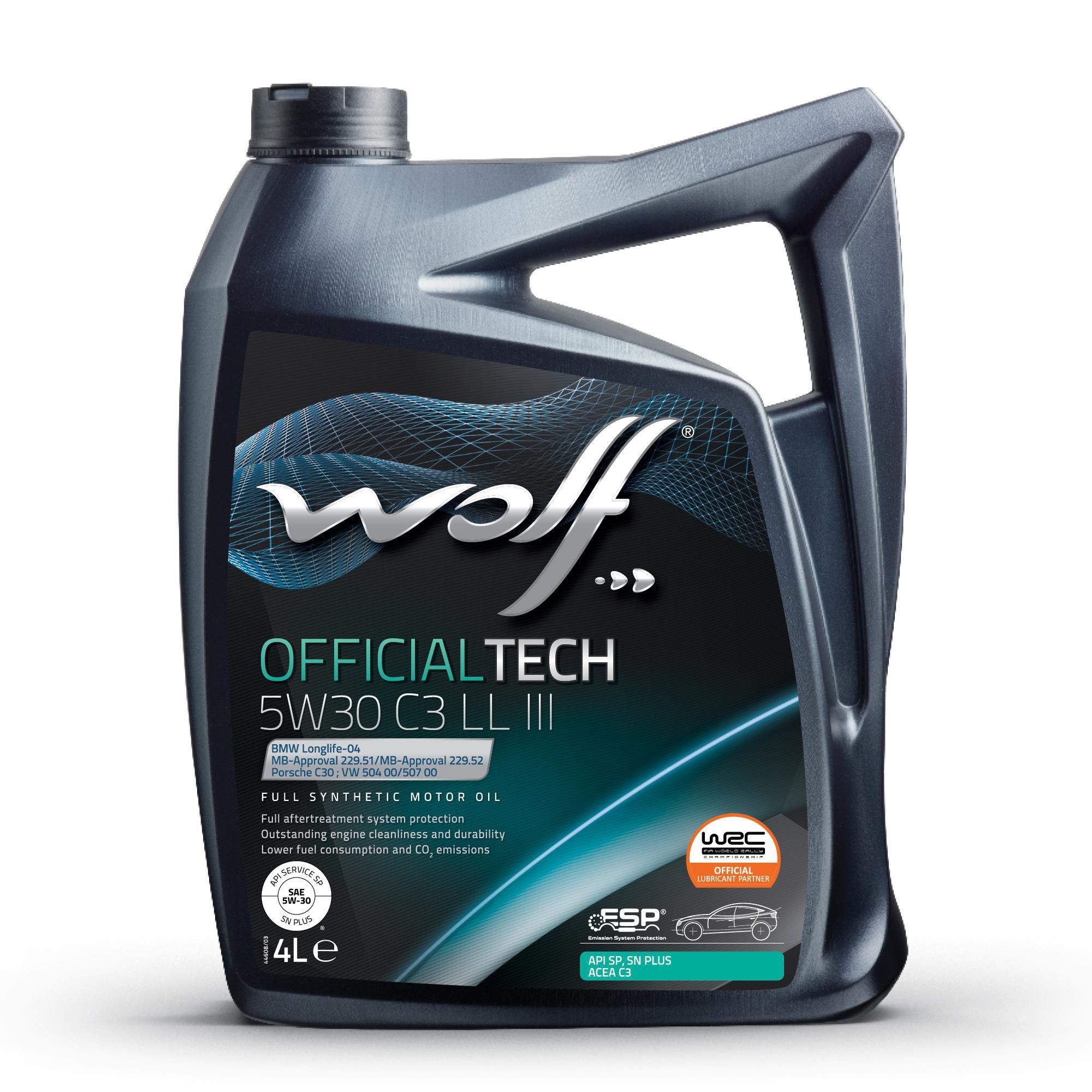 Wolf Motorový olej Officialtech 5W30 C3 LL III 4 l-0