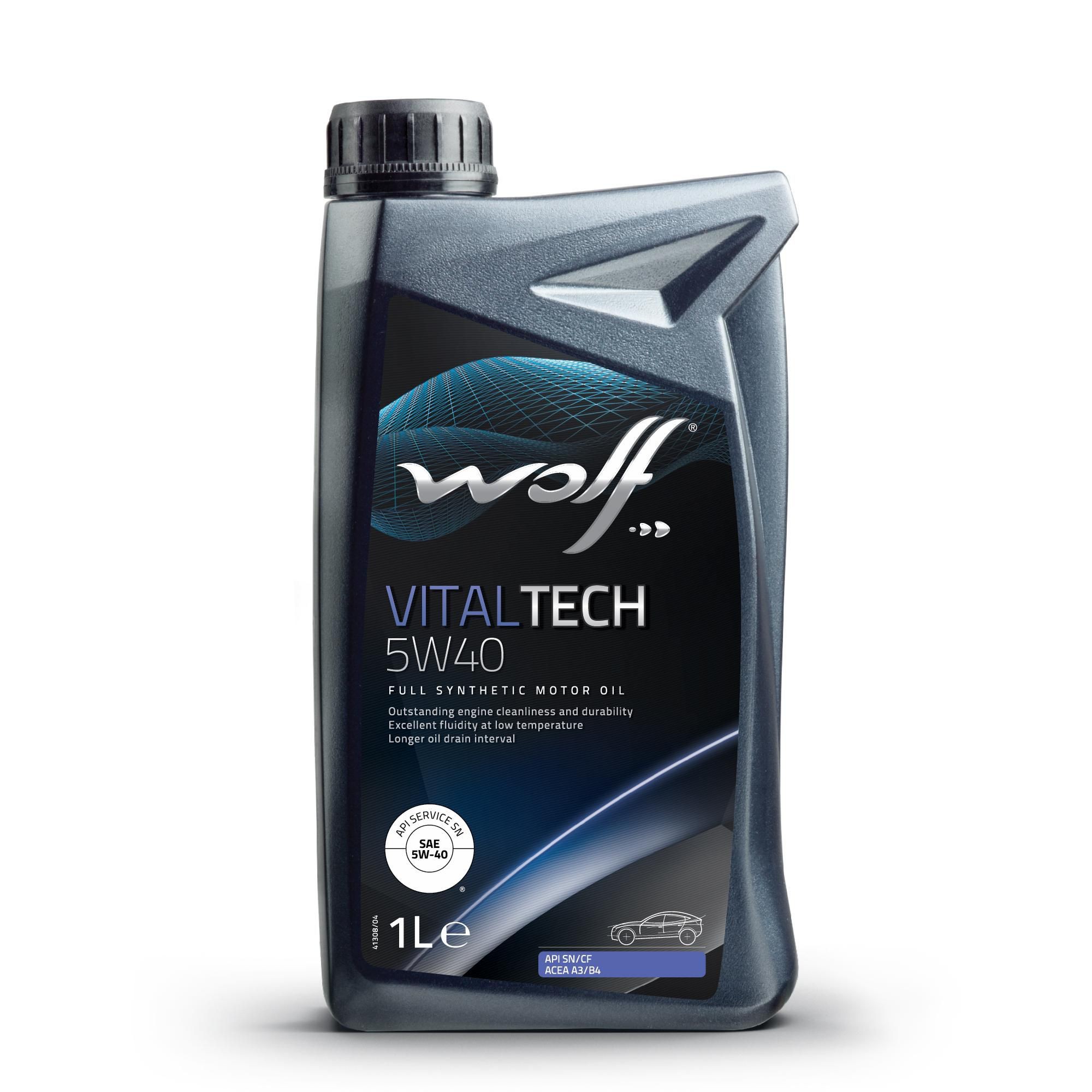 Auto-moto - Wolf Motorový olej Vitaltech 5W40 1 l