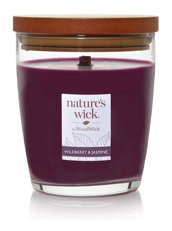 Domácnost a Zahrada - ‭Wood Wick Nature'S Wick Tumbler střední Wildberry & Jasmine‬ 284 g