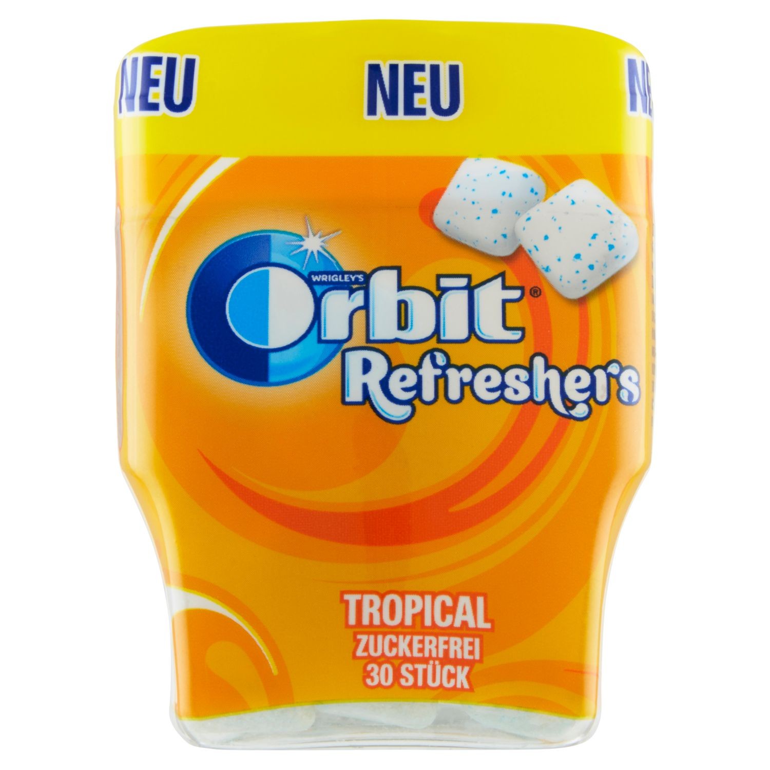 Trvanlivé potraviny - Wrigley's Orbit Refresher's Tropical 30 ks 67g