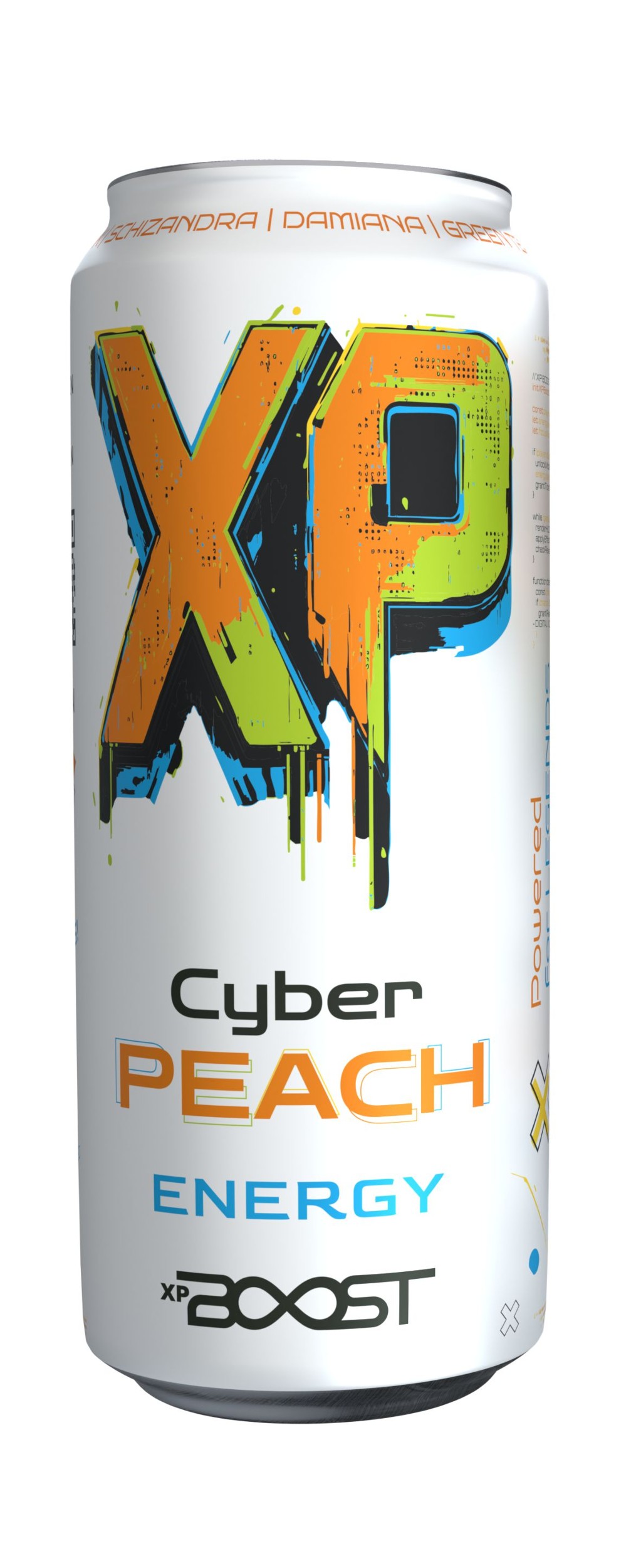 Nápoje - XP Boost drink CYBER PEACH 500 ml