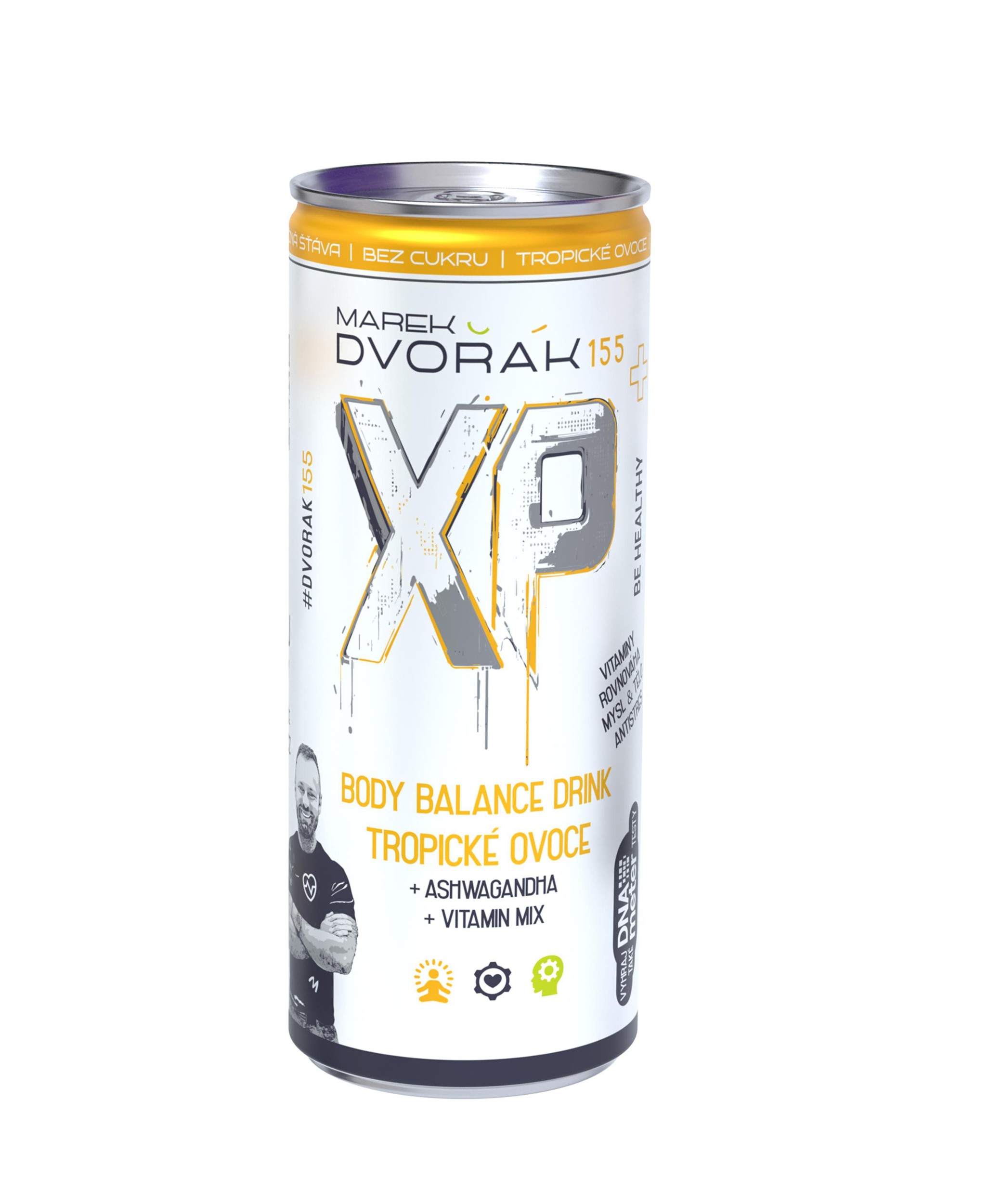 Nápoje - XP DVOŘÁK 155  - BODY BALANCE DRINK s příchutí tropické ovoce 250 ml