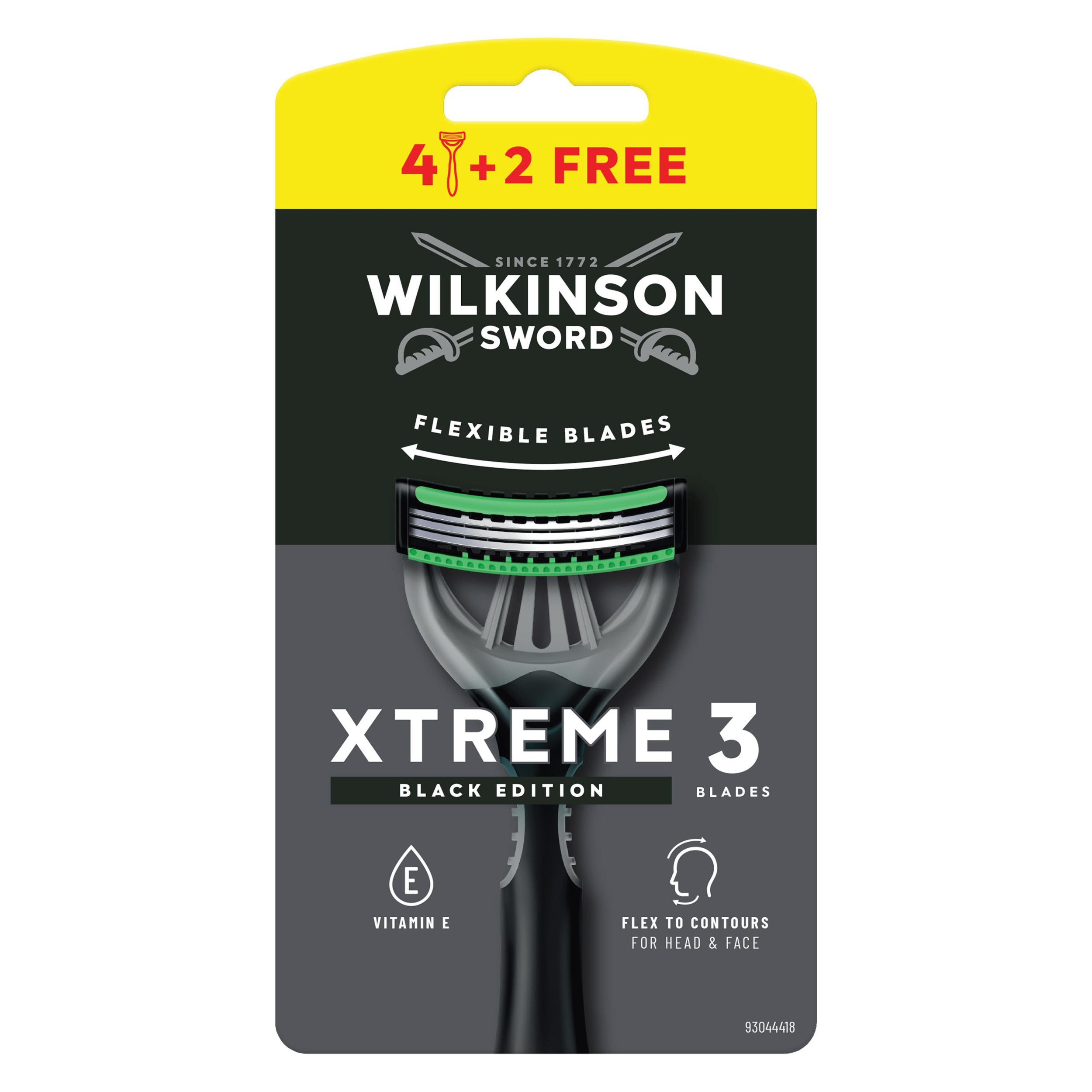 Drogerie a kosmetika - Xtreme3 Black 4+2's
