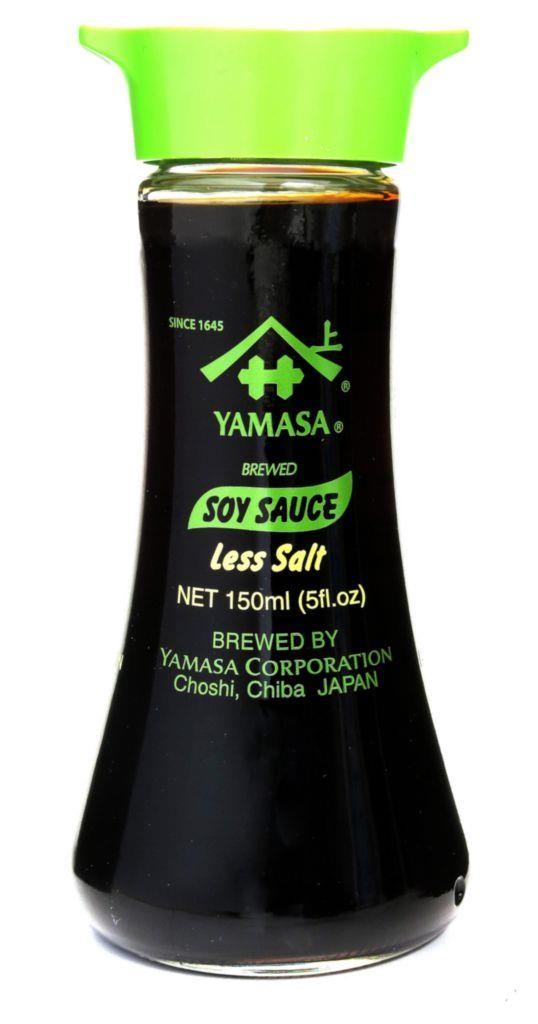 Trvanlivé potraviny - Yamasa Sójová omáčka přirozeně fermentovaná se sníženým obsahem soli 150ml