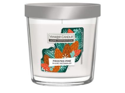 Domácnost a Zahrada - Yankee Candle Home inspiration Tumbler střední Value Frosted Pine 200g