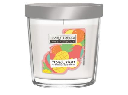 Domácnost a Zahrada - Yankee Candle Home inspiration Tumbler střední Value Tropical Fruits 200g