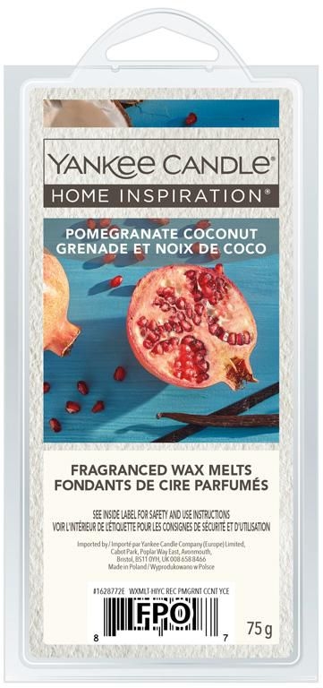 Domácnost a Zahrada - Yankee Candle Home Inspiration vonný vosk Pomegranate Coconut 75g