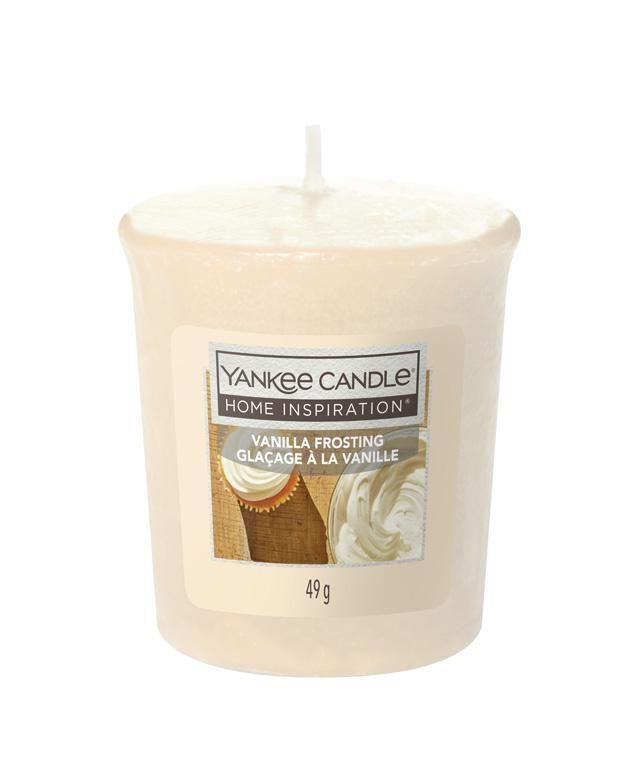 Domácnost a Zahrada - Yankee Candle Home Inspiration votiv Vanilla Frosting 49g