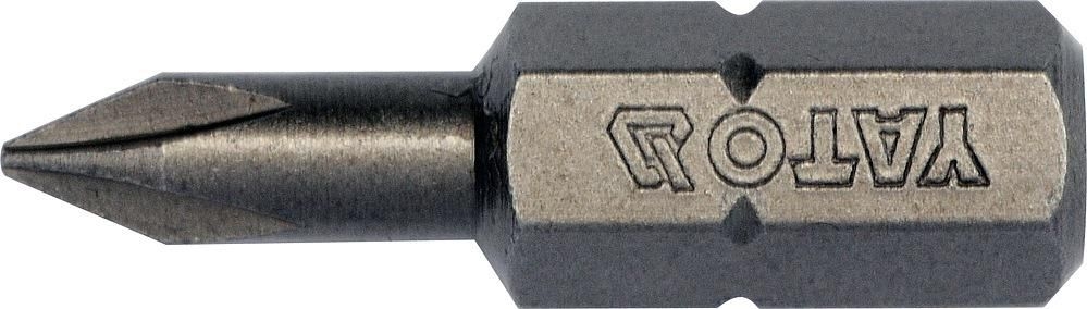 Domácnost a Zahrada - Yato Bit křížový 1/4" PH0 x 25 mm 10 ks