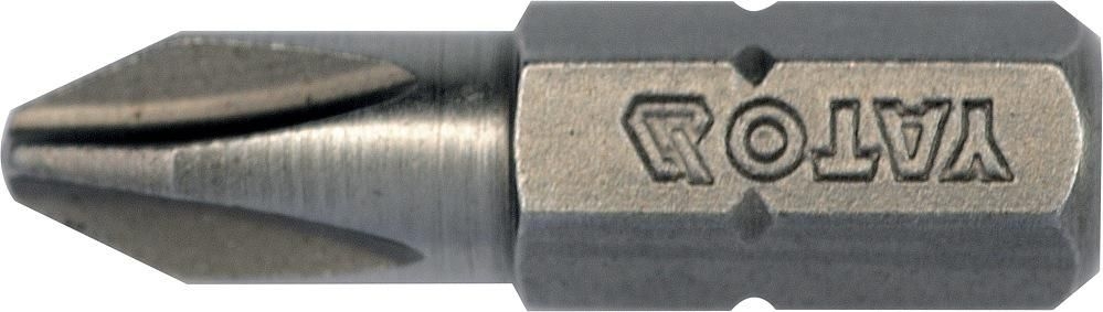 Domácnost a Zahrada - Yato Bit křížový 1/4" PH2 x 25 mm 10 ks S2