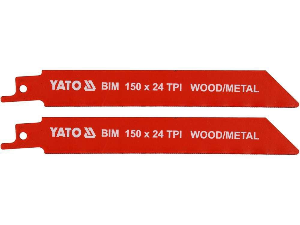 Domácnost a Zahrada - Yato Pilové listy BIM 150mm 24TPI 2ks