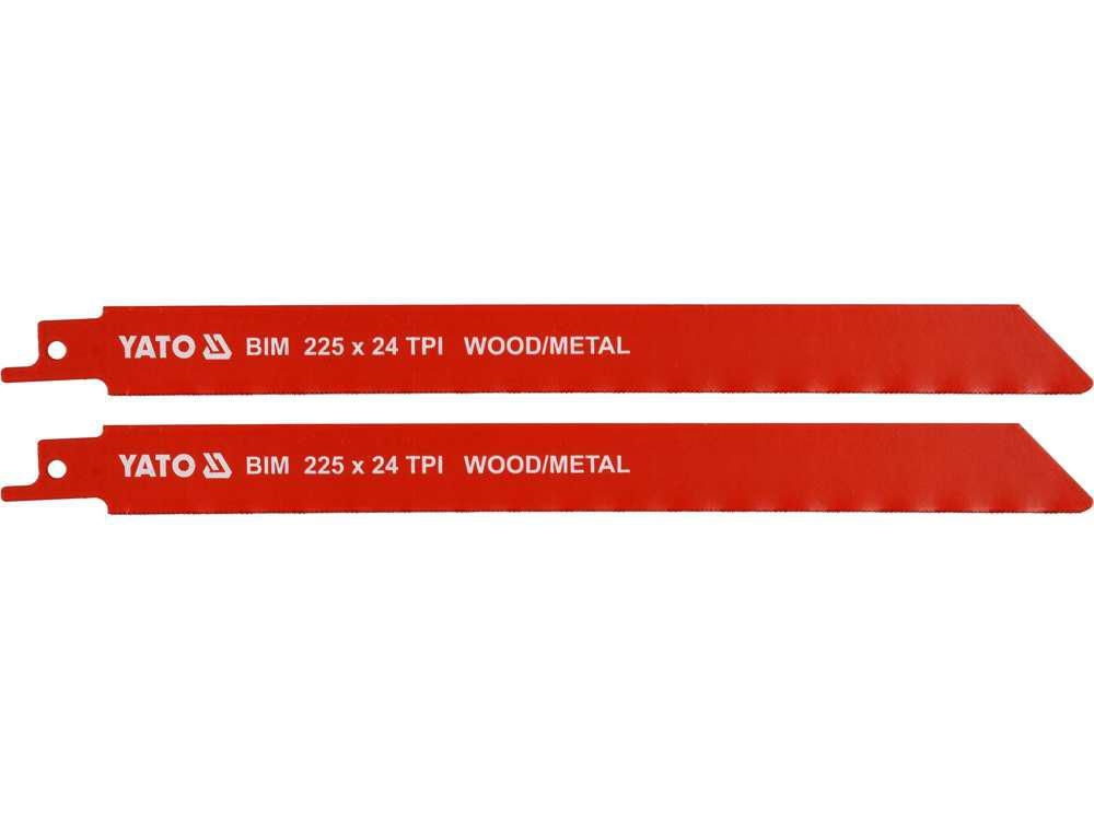 Domácnost a Zahrada - Yato Pilové listy BIM 225mm 24TPI 2ks