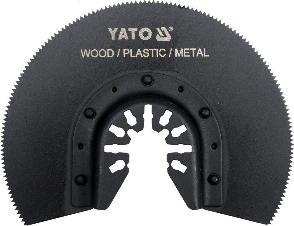 Domácnost a Zahrada - Yato Segmentový pilový list pro multifunkci HSS, 88mm (dřevo, plast, kov)