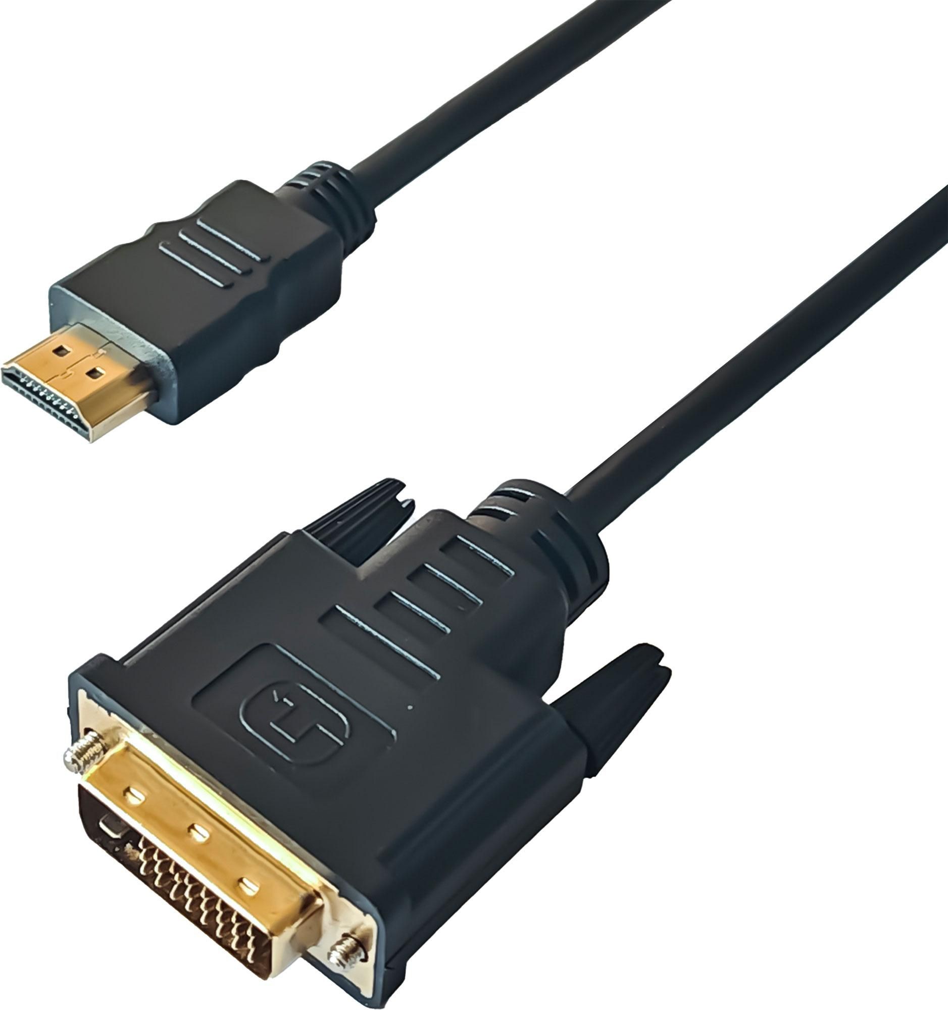 Domácnost a Zahrada - Yenkee HDMI kabel YCH 515 HDMI / DVI kabel / 2m