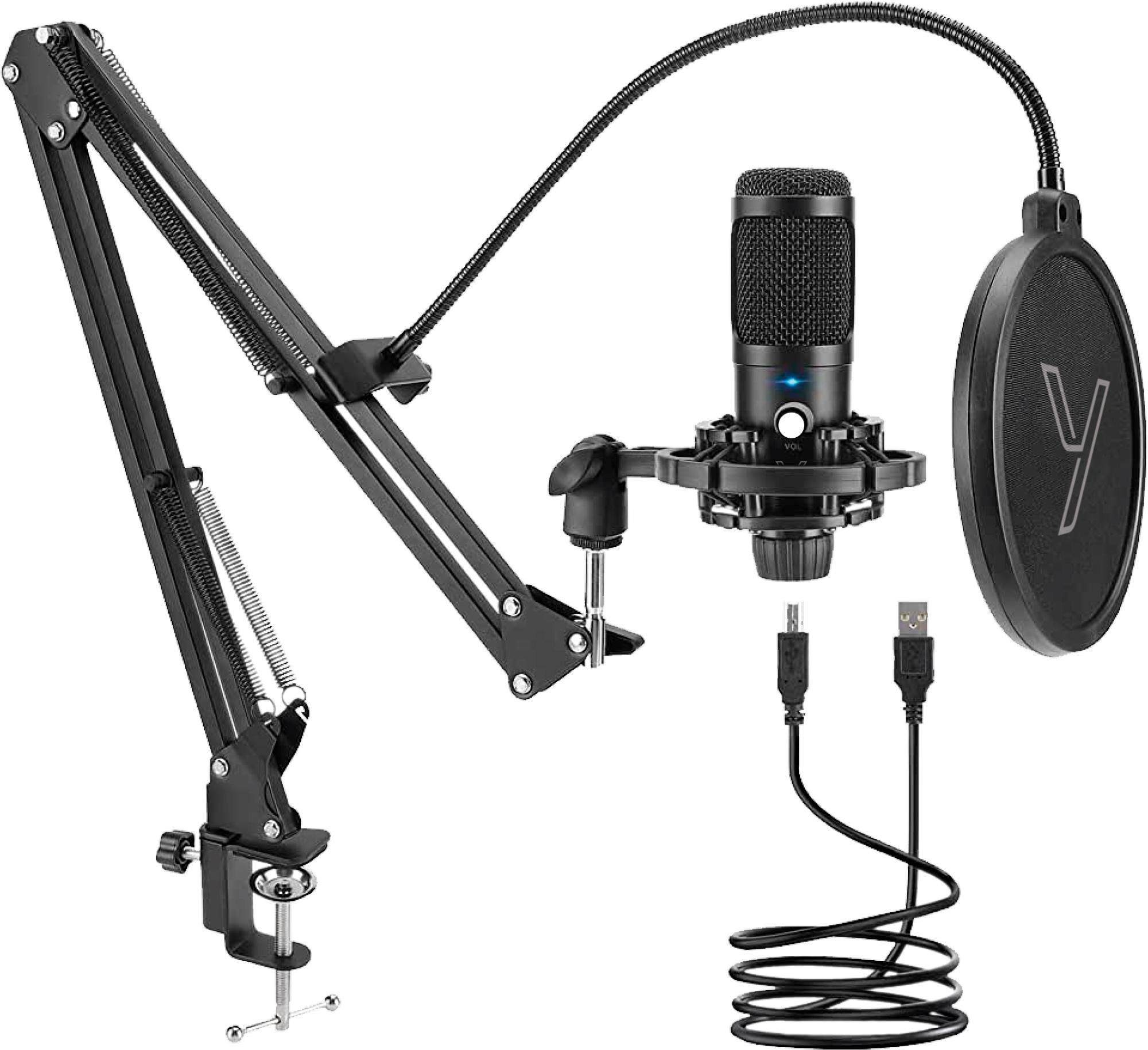 Elektro - Yenkee Mikrofon Streamer 2.0 USB YMC 1031