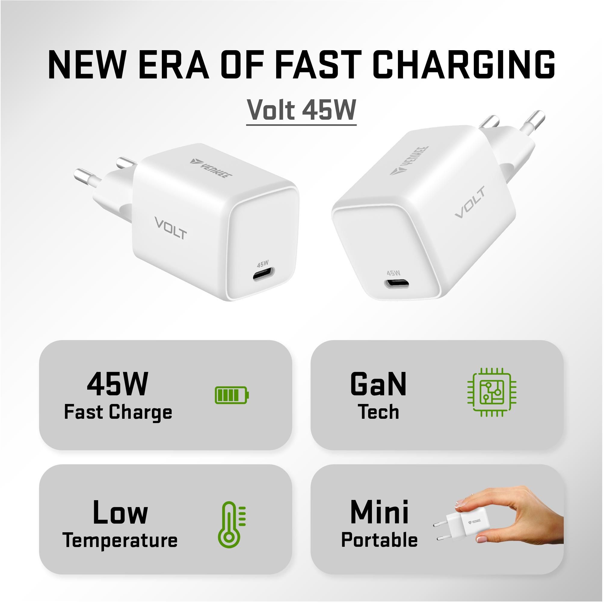 Elektro - Yenkee Nabíječka USB C 45W