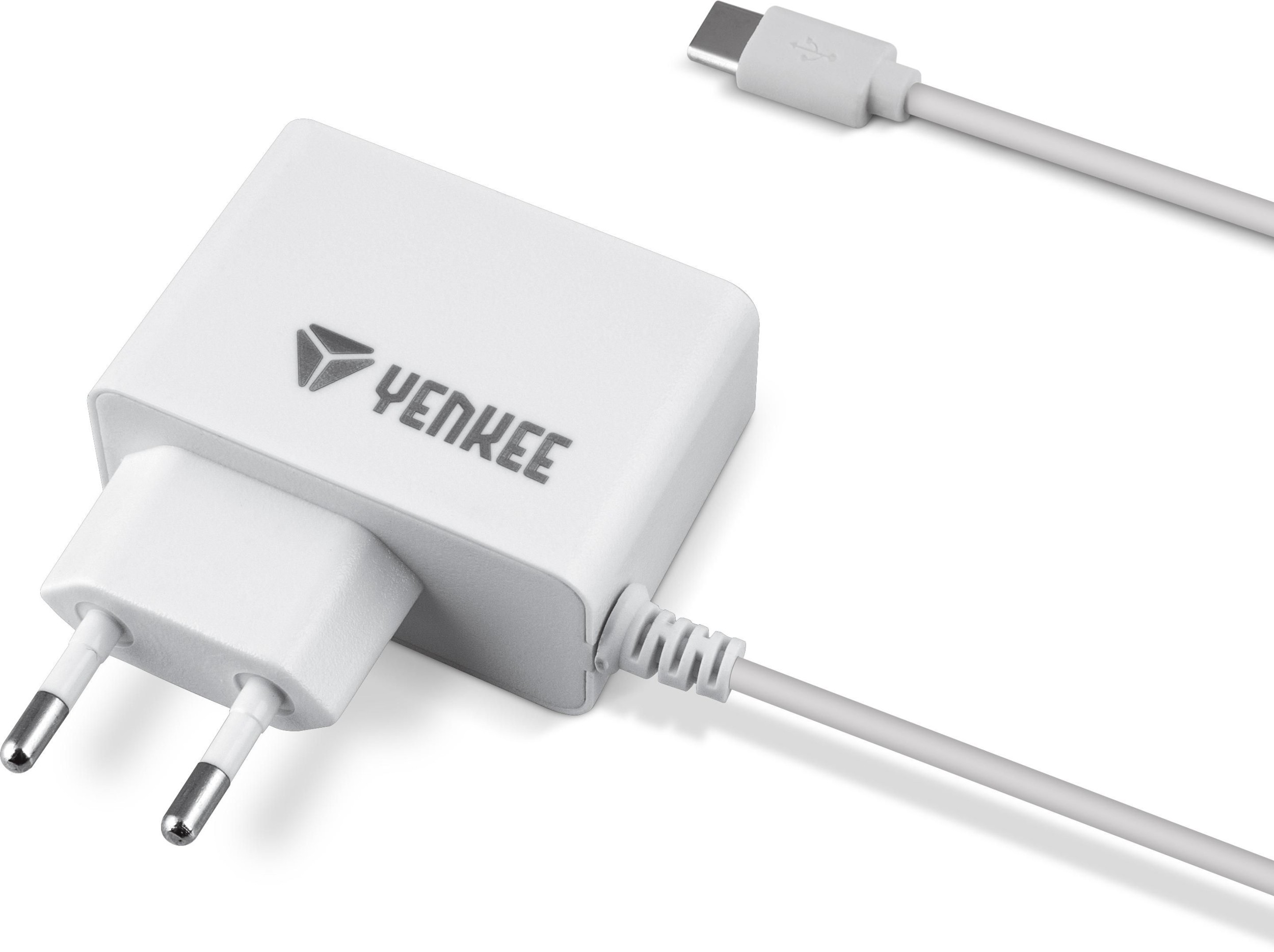 Elektro - Yenkee Nabíječka YAC 2027WH Type C  2A