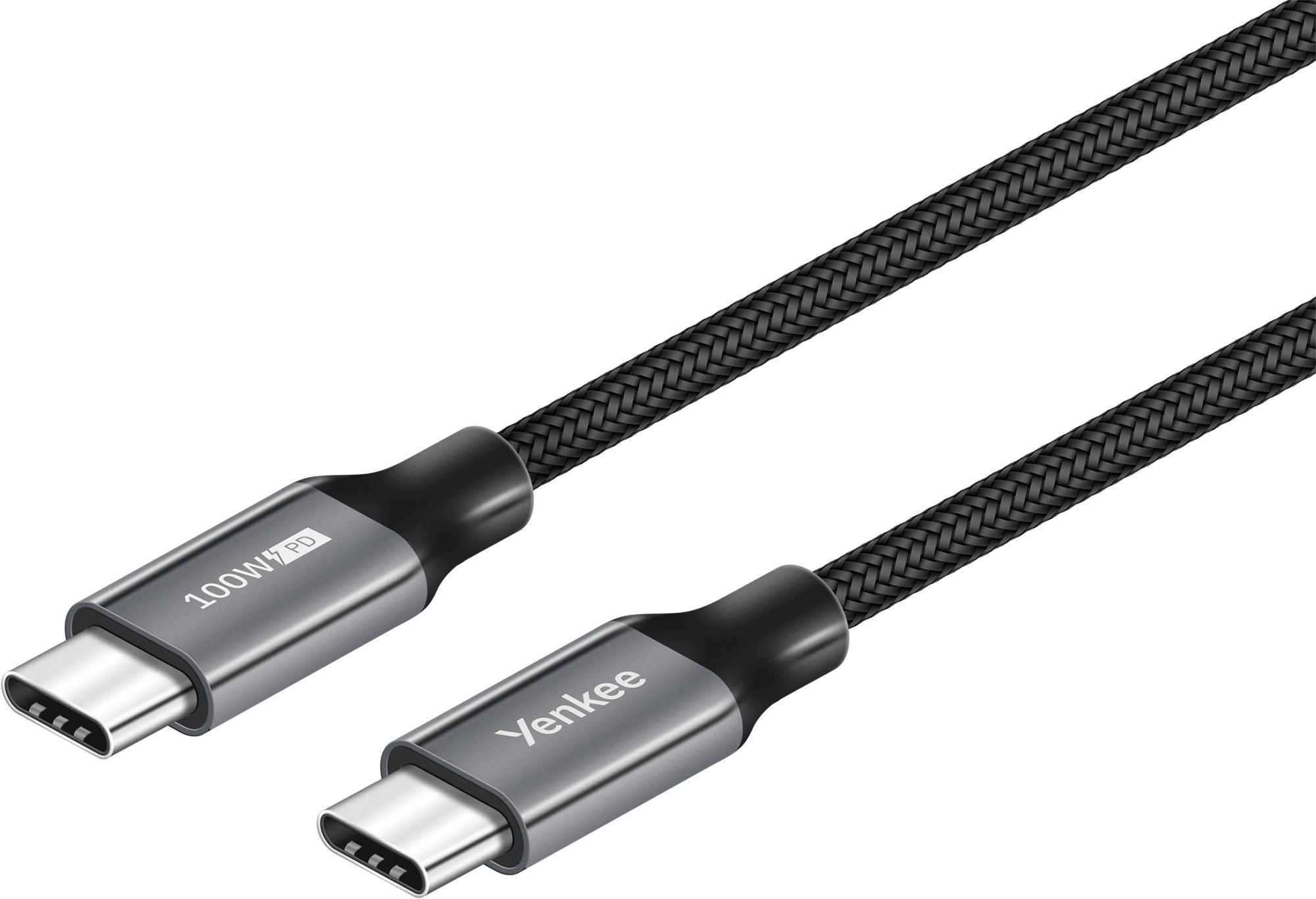 Elektro - Yenkee USB kabel YCU 323 BK C-C Gen.2/ 1,5m