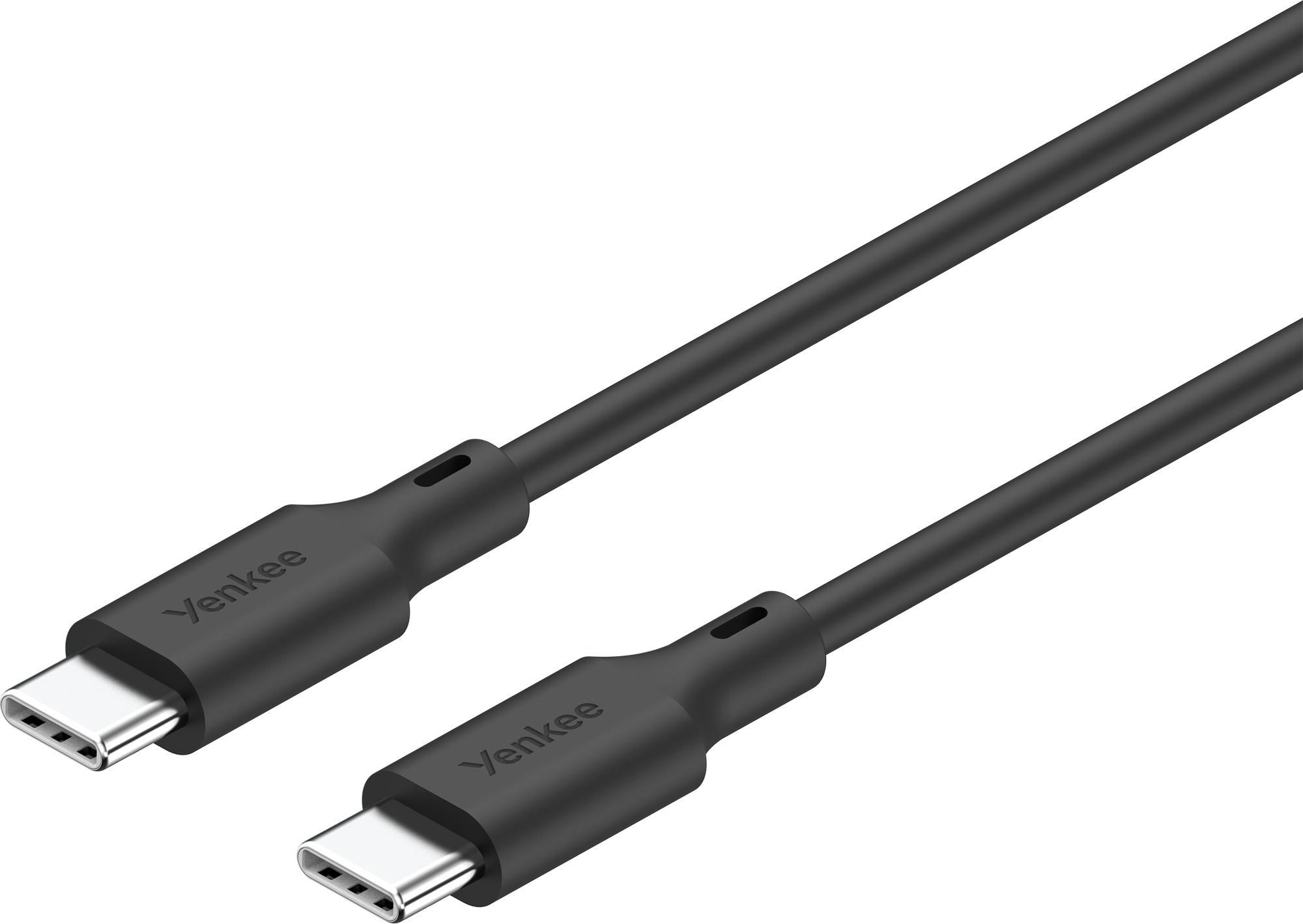Elektro - Yenkee USB kabel YCU SE C125 BK USB C/C 1,5m