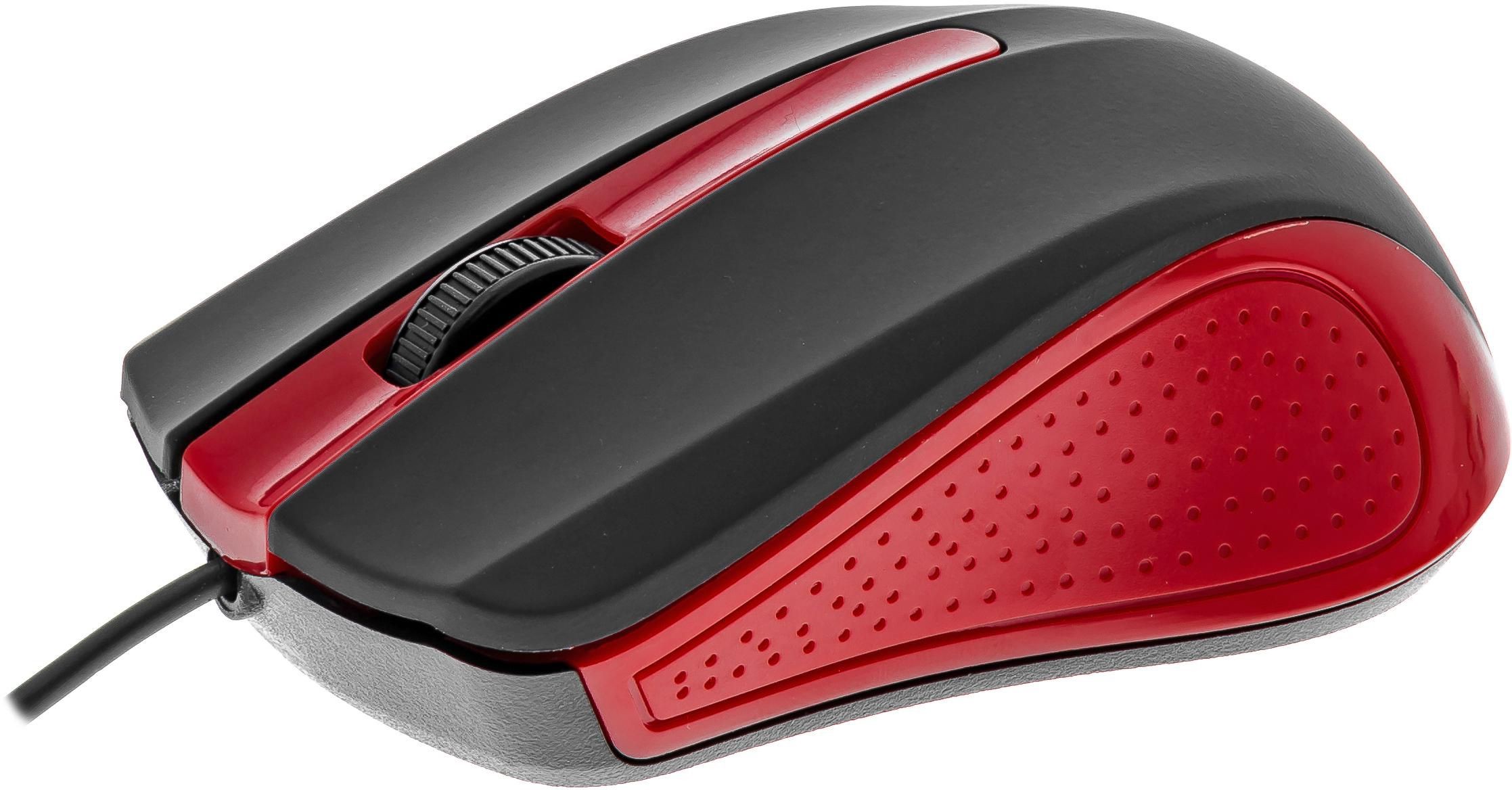 Elektro - Yenkee YMS 1015RD Myš USB Suva červená