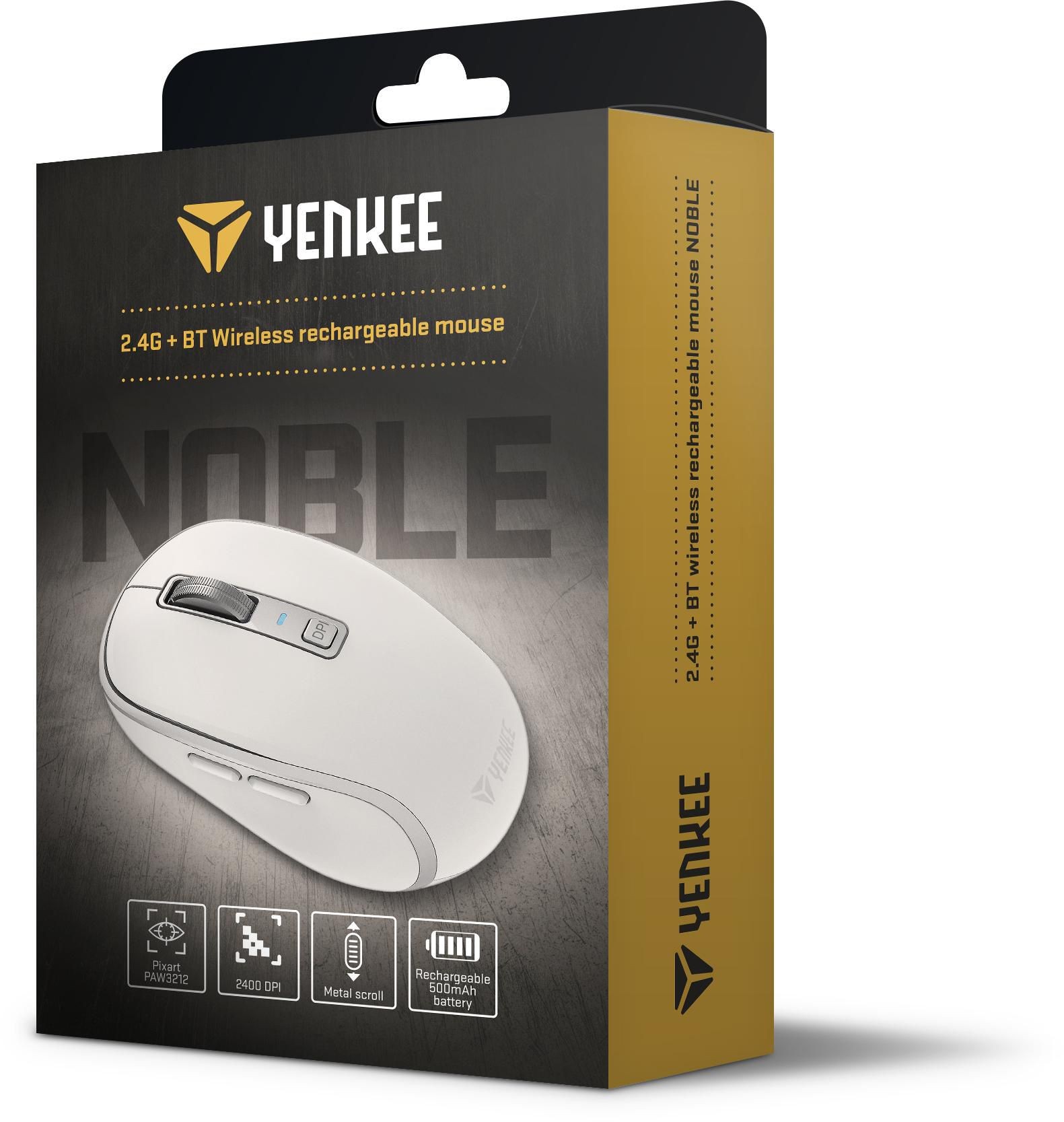 Yenkee YMS 2085WE Dual mode WL myš NOBLE-1
