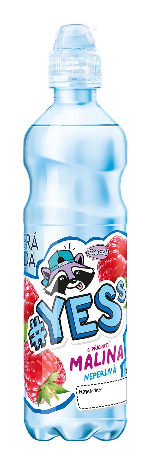 Svět dětí - #YESs malina neperlivá 0,5l PET