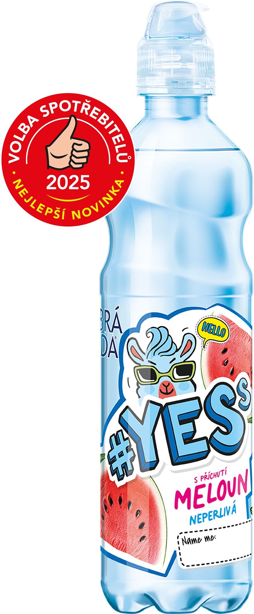 Svět dětí - YESs meloun neperlivá 0,5l PET