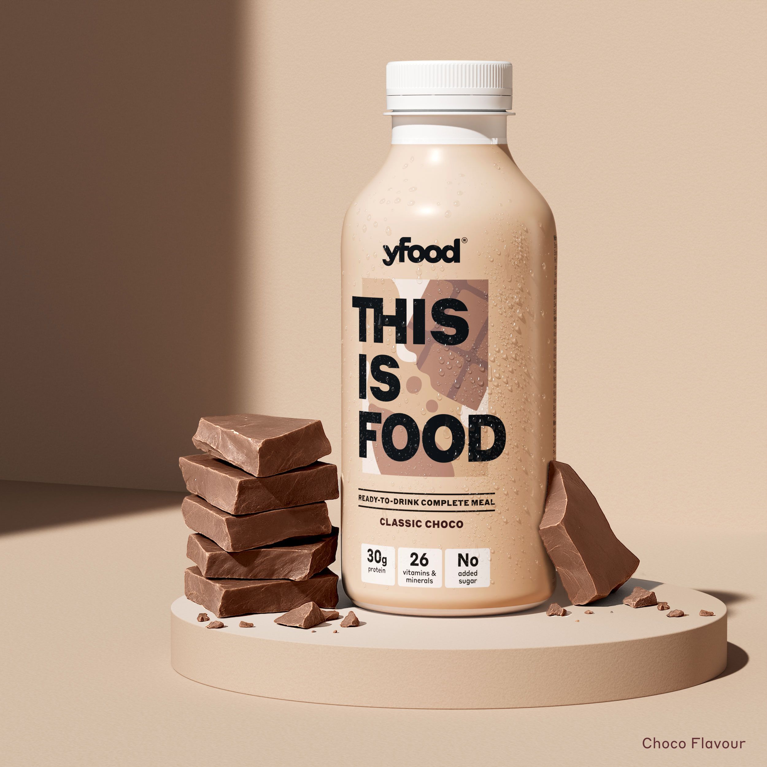 Yfood nutričně vyvážené jídlo ve formě nápoje s příchutí čokolády 500 ml-0