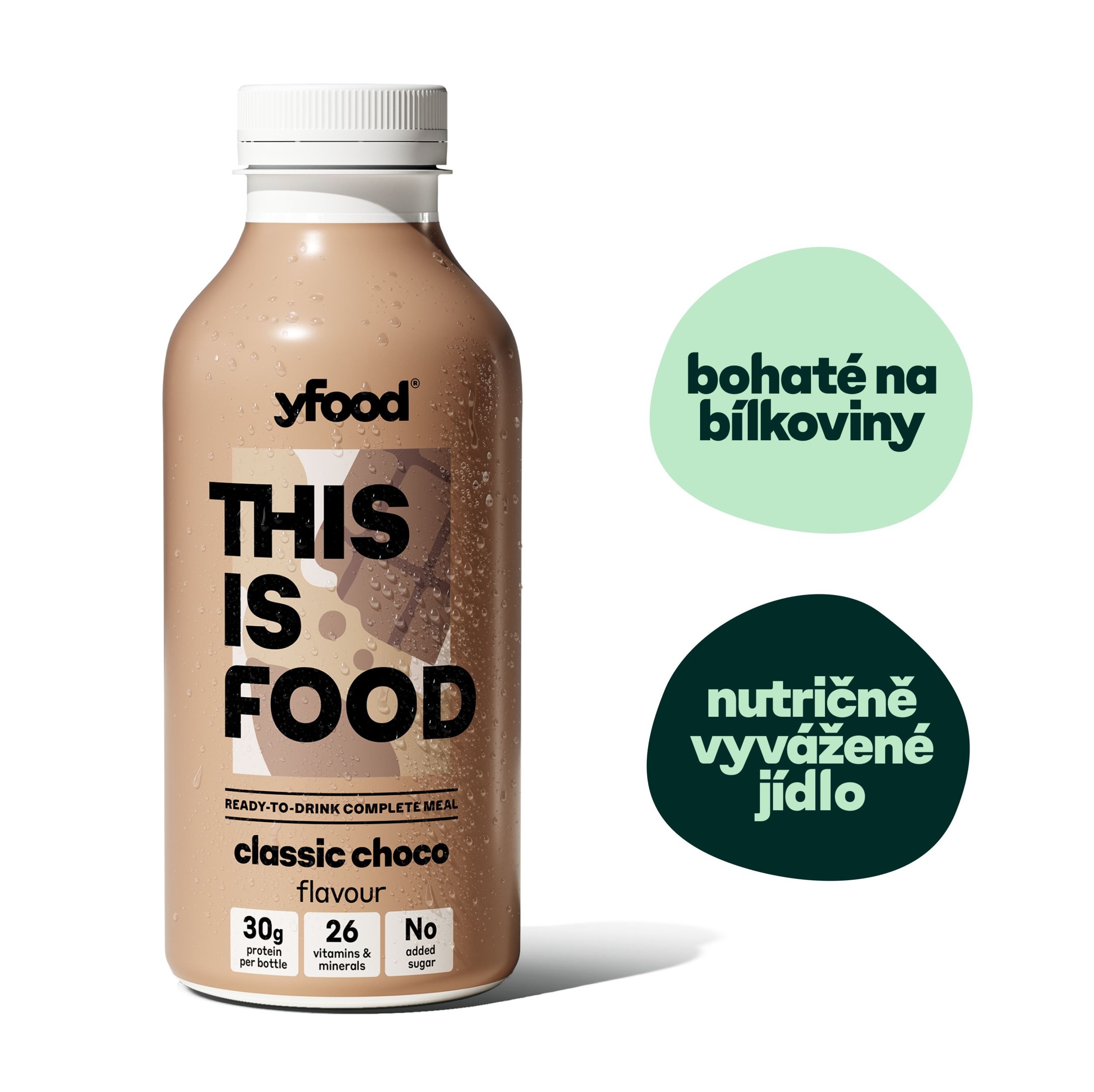 Yfood nutričně vyvážené jídlo ve formě nápoje s příchutí čokolády 500 ml-2