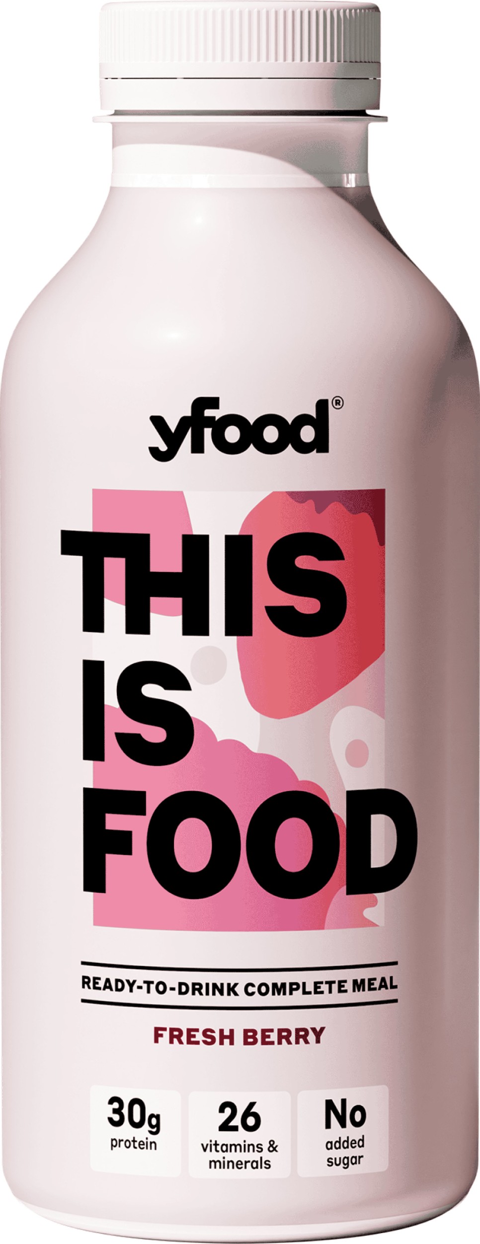 Zdravý svět - Yfood nutričně vyvážené jídlo ve formě nápoje s příchutí malin a jahod 500 ml