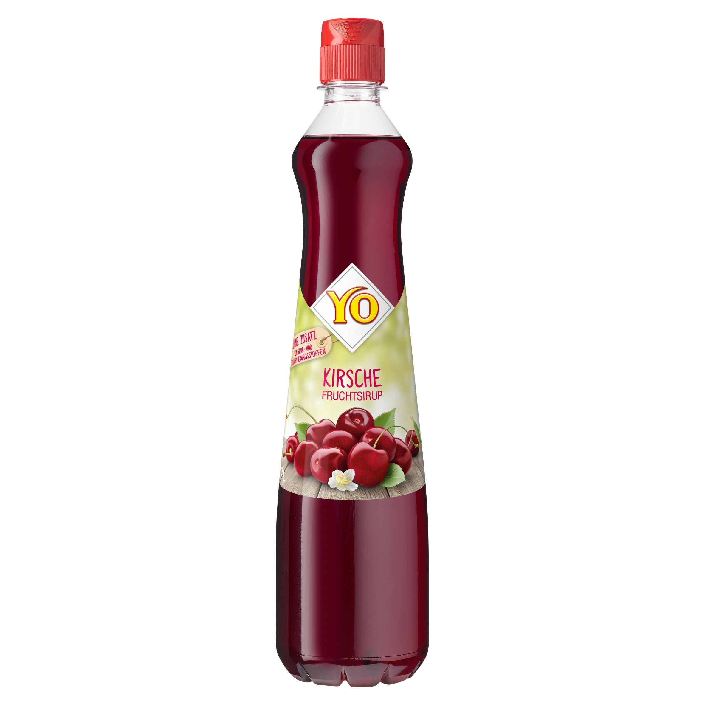 Nápoje - YO Ovocný sirup z třešní 0,7 l