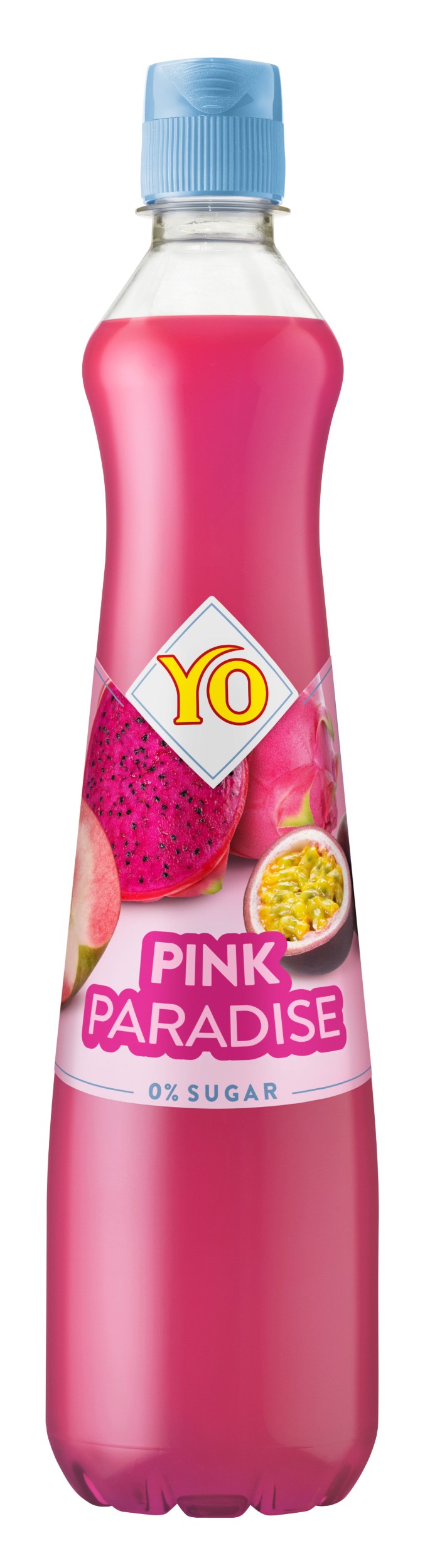 Nápoje - YO sirup bez cukru Pink paradise 0,7l