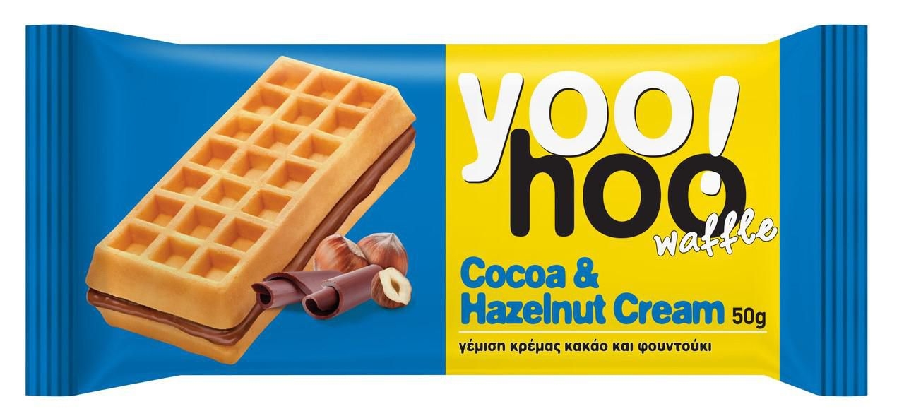 Pekárna a cukrárna - Yoo!hoo Vafle s kakaovou-lískooříškovou náplní 50 g