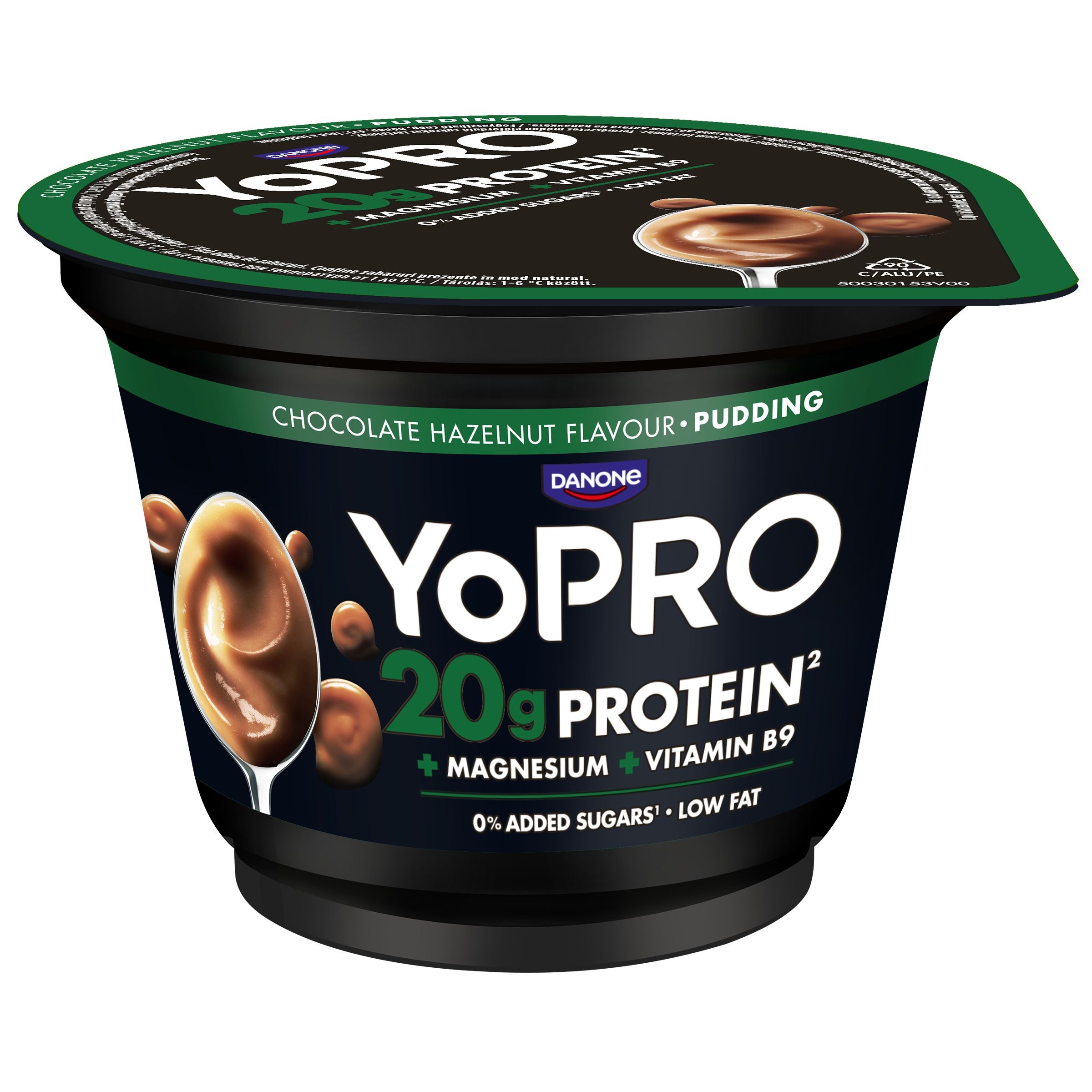 Mléčné a chlazené - YoPRO Protein puding s čokoládovo-lískooříškovou příchutí 200g