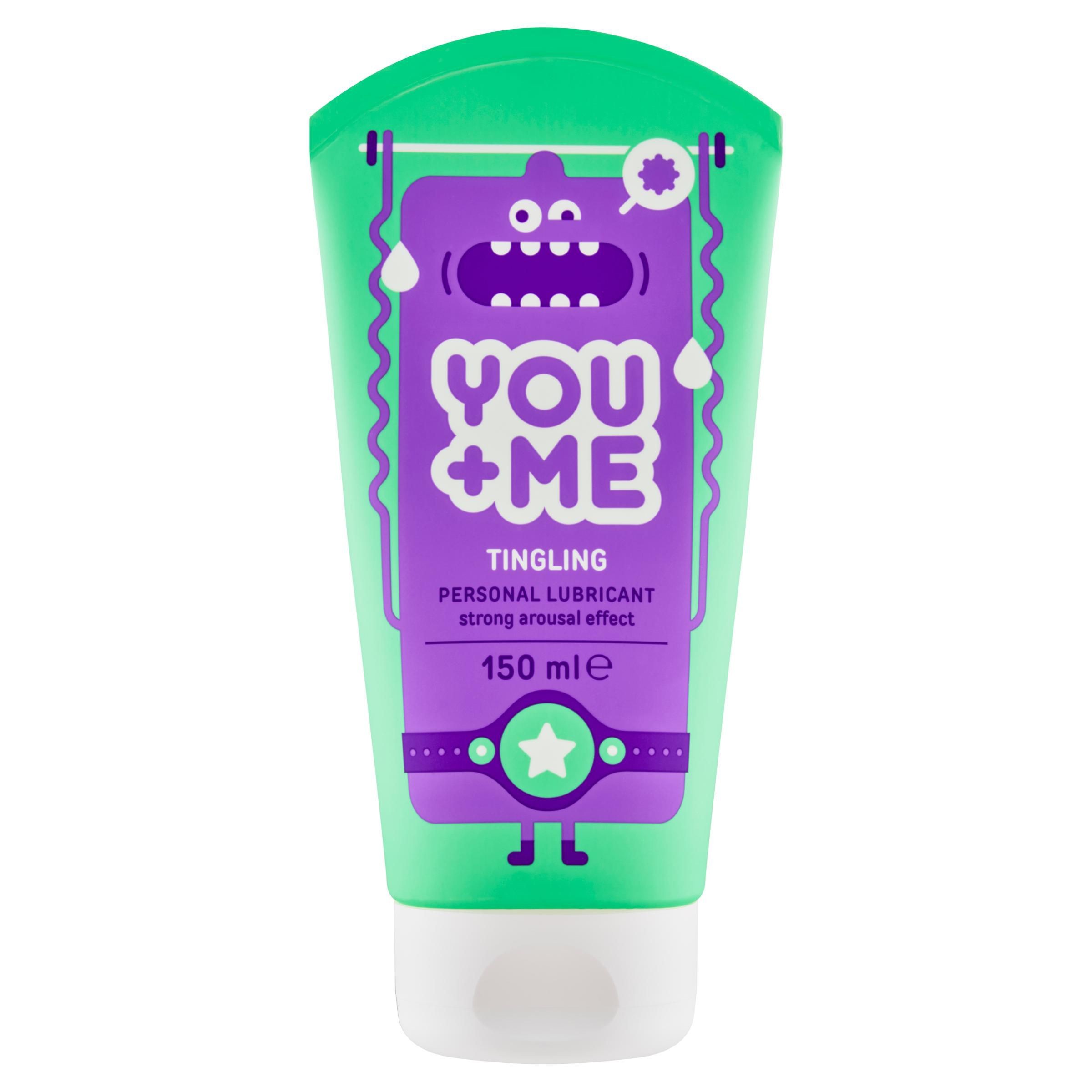 Drogerie a kosmetika - You+Me TINGLING lubrikační gel se silným stimulujícím účinkem 150ml
