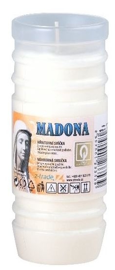 Domácnost a Zahrada - Z-trade Hřbitovní svíčka, vklad madona 200g