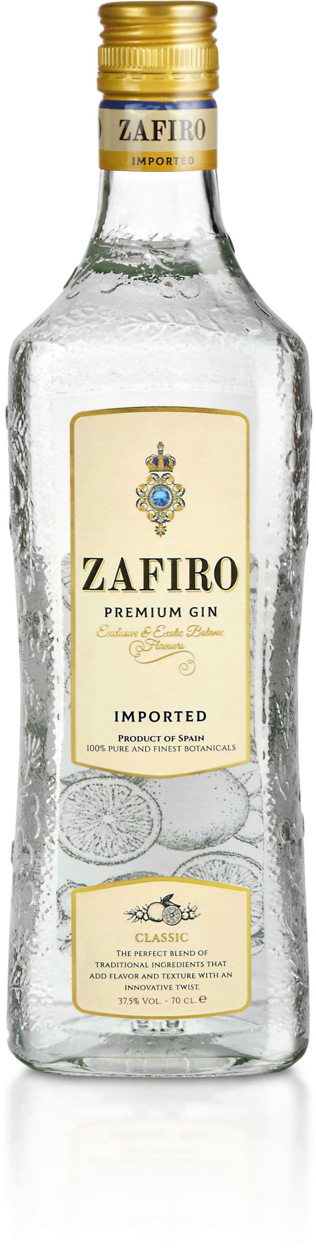 Nápoje - Zafiro Classic gin 37.5% 0,7 l