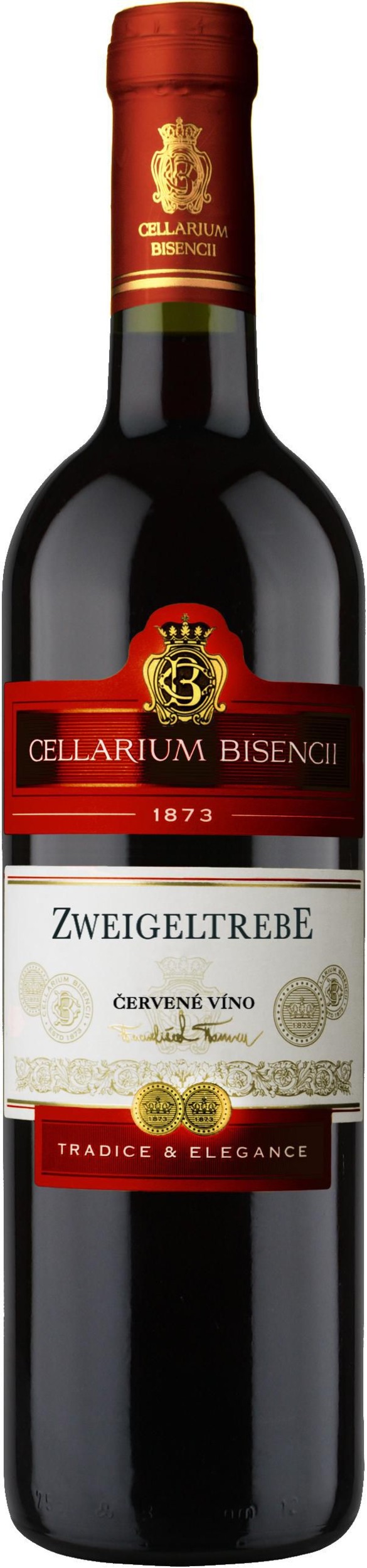 Nápoje - Zámecké Vinařství Bzenec Cellarium Bisencii Zweigeltrebe 0,75l