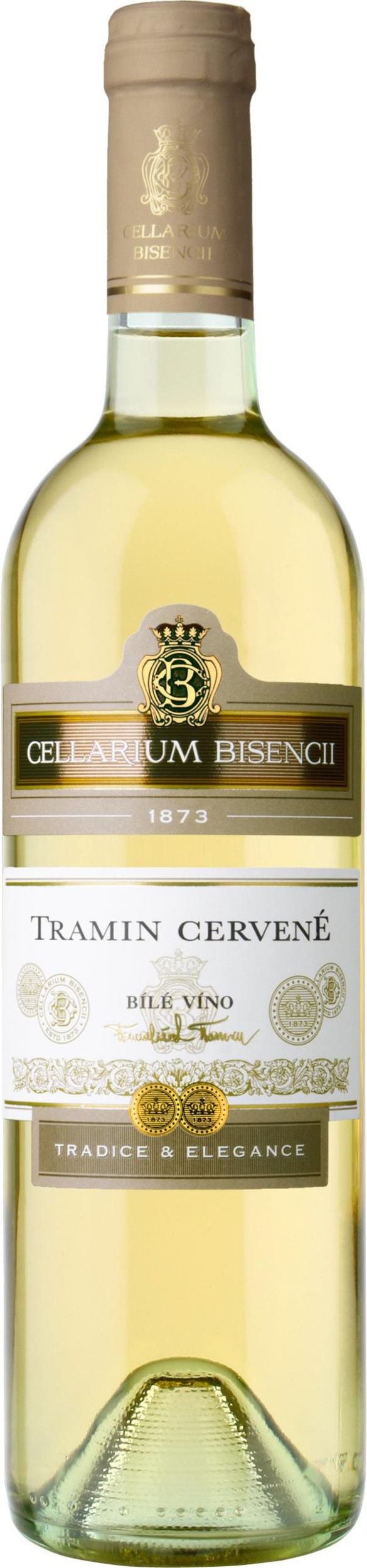 Nápoje - Zámecké Vinařství Cellarium Bisencii Tramín červený 750 ml