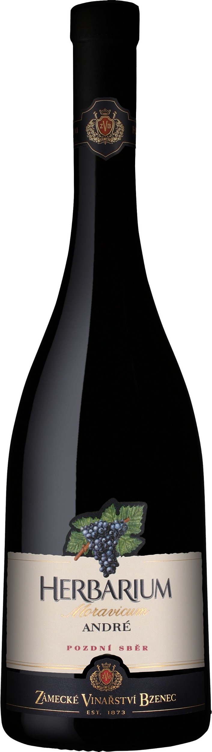 Nápoje - Zámecké Vinařství Herbarium Moravicum André pozdní sběr 750 ml
