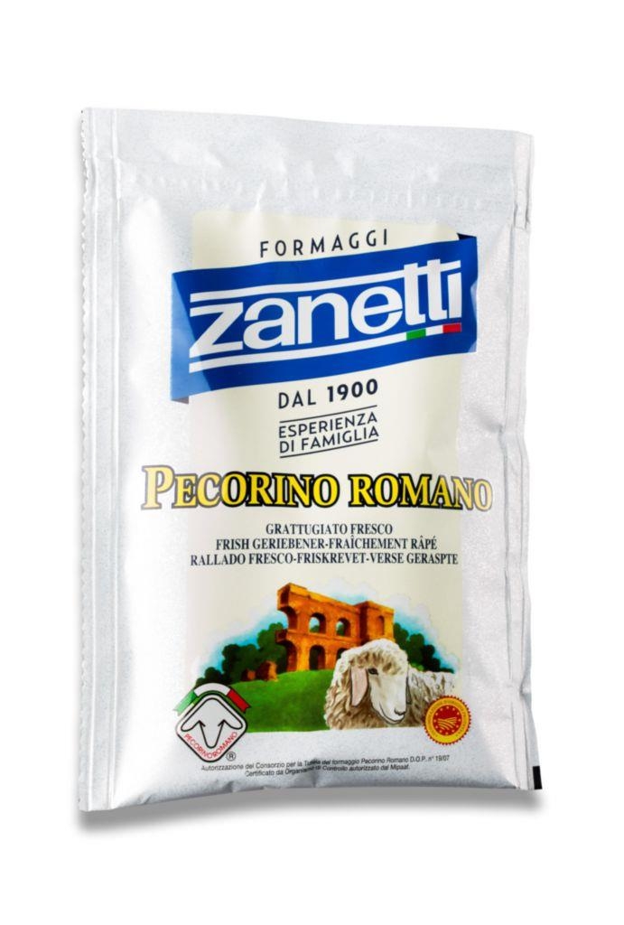 Mléčné a chlazené - Zanetti  Pecorino Romano DOP strouhané 100g