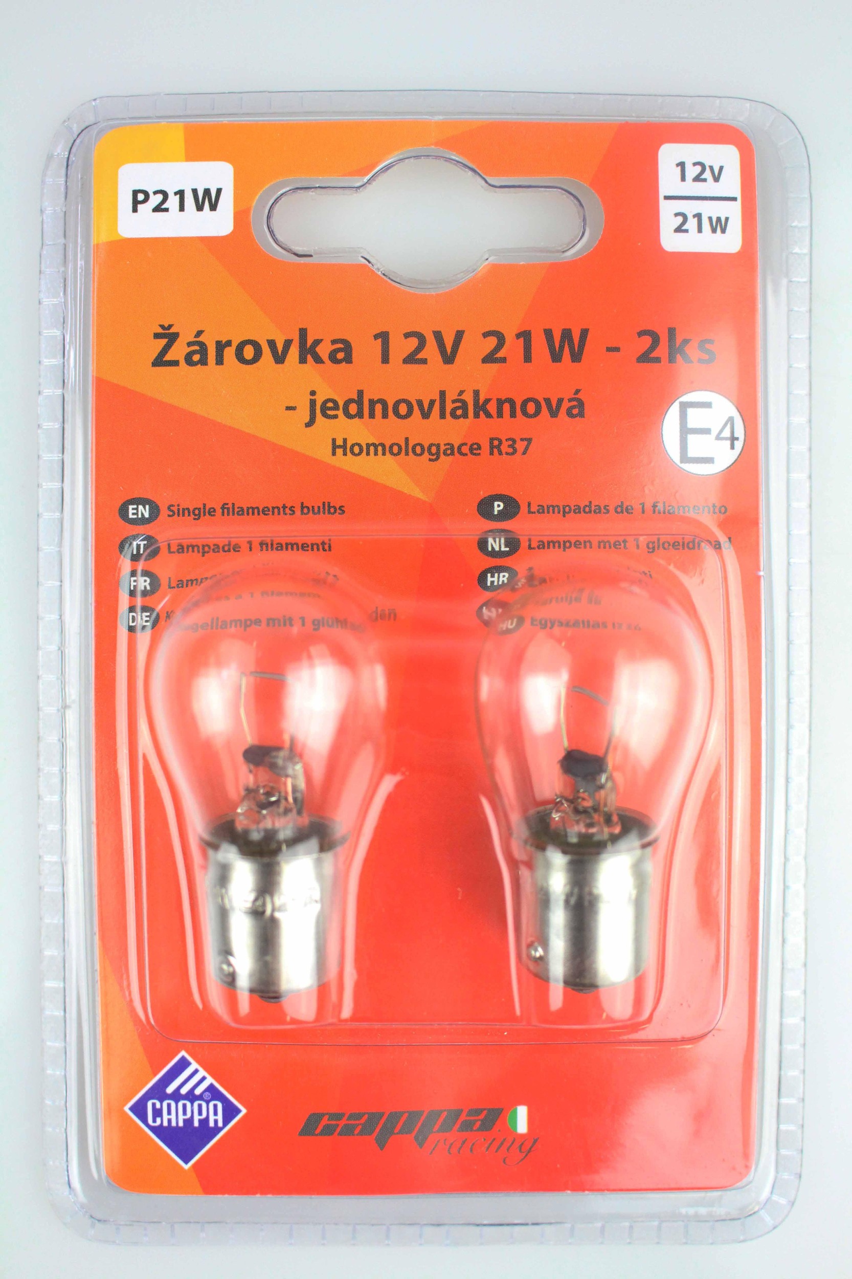 Auto-moto - Žárovka 12V 21W BA15S