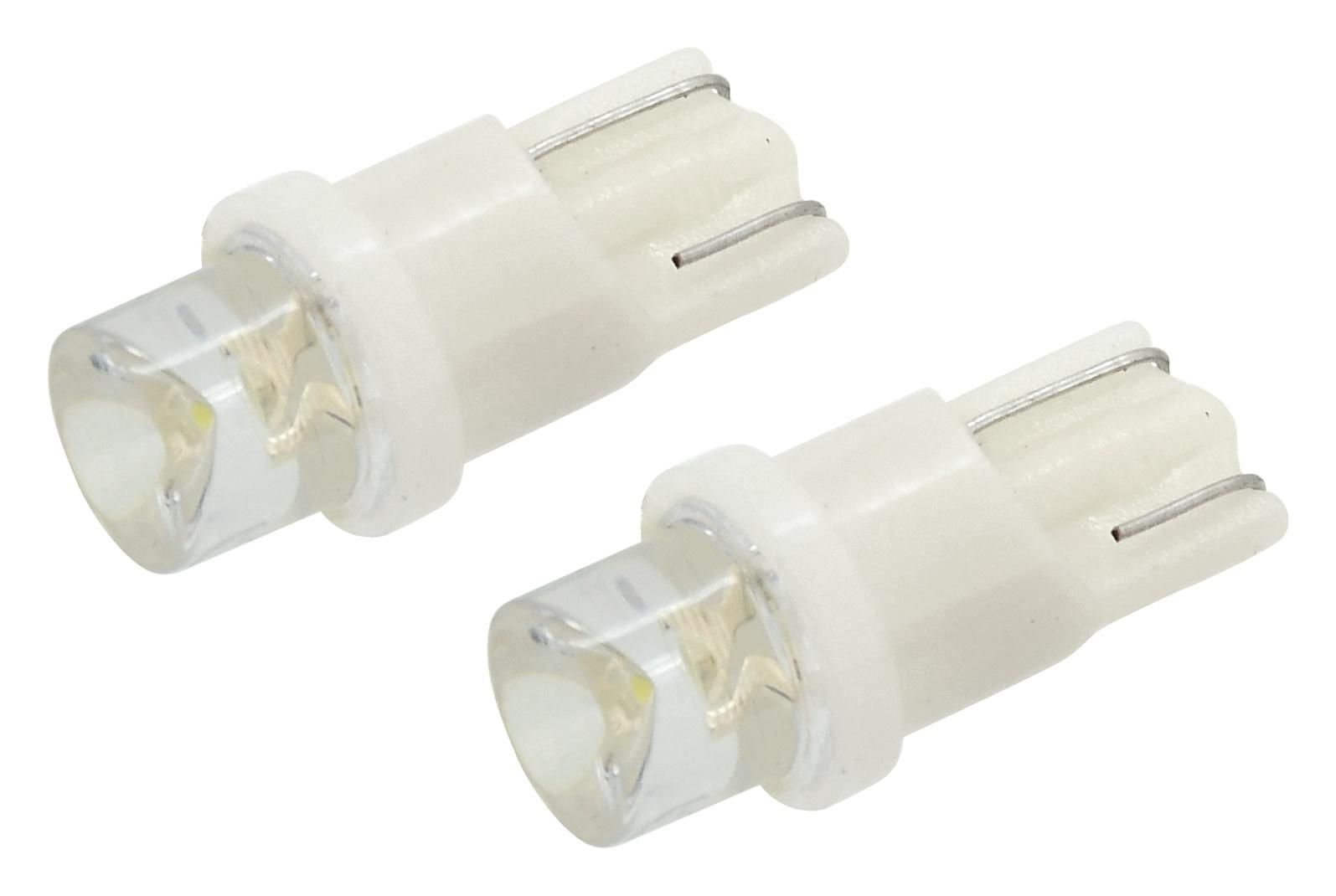 Auto-moto - Žárovka 1LED 12V T10 bílá 2ks