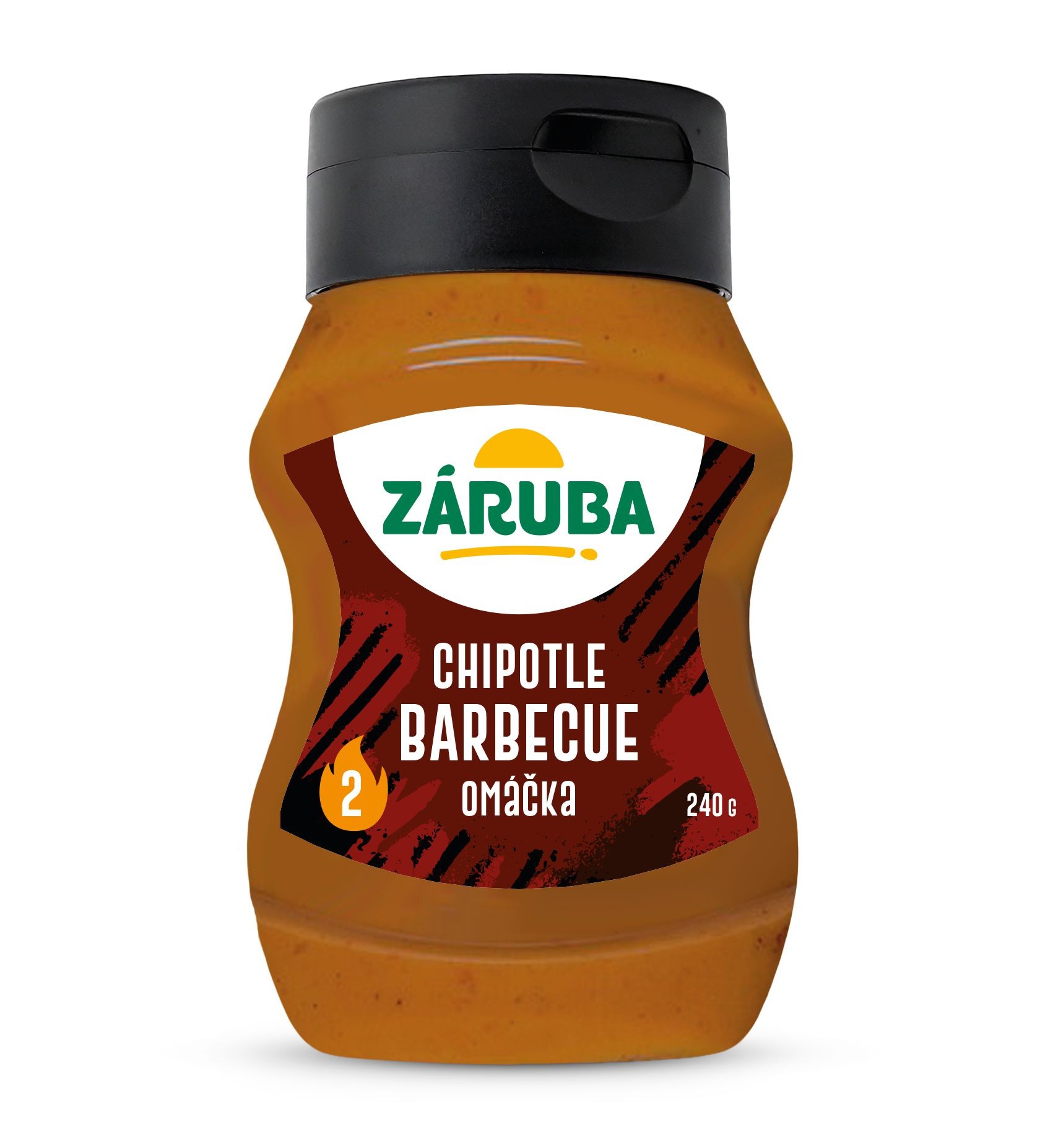 Trvanlivé potraviny - ZÁRUBA Omáčka Chipotle BBQ240g/12ks