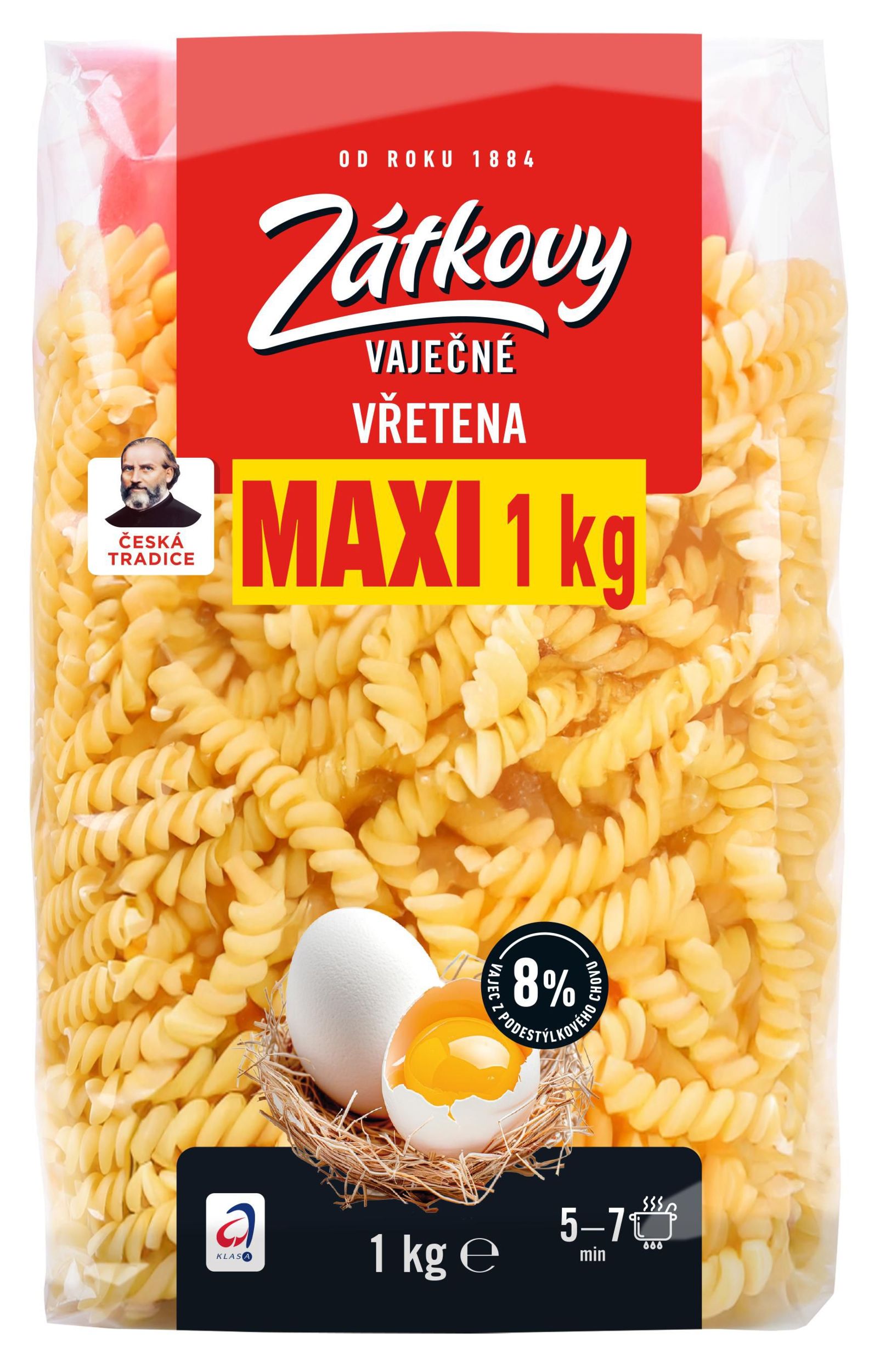 Trvanlivé potraviny - Zátkovy XXL vaječné vřetena 1kg