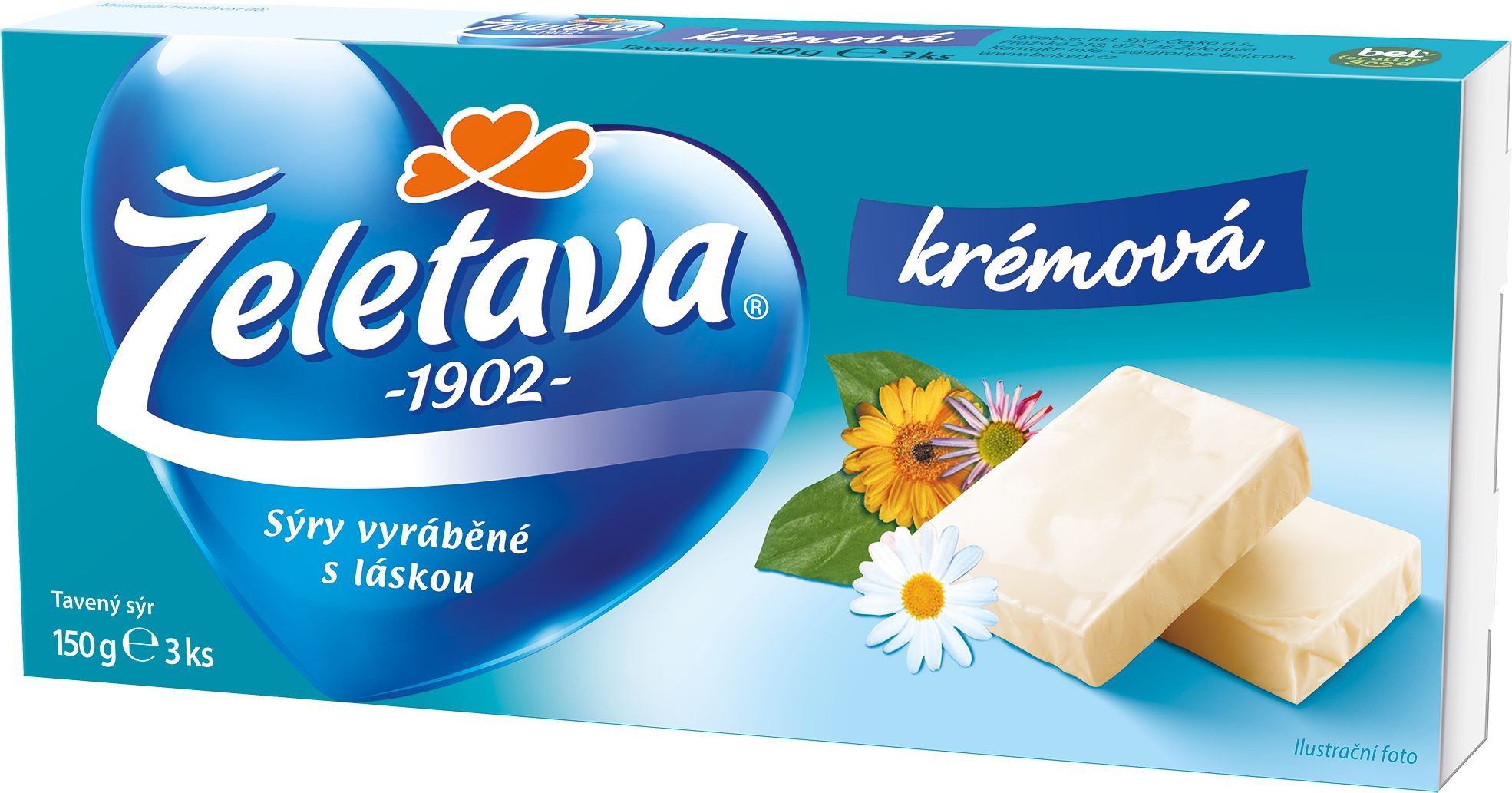 Mléčné a chlazené - Želetava krémová 150g