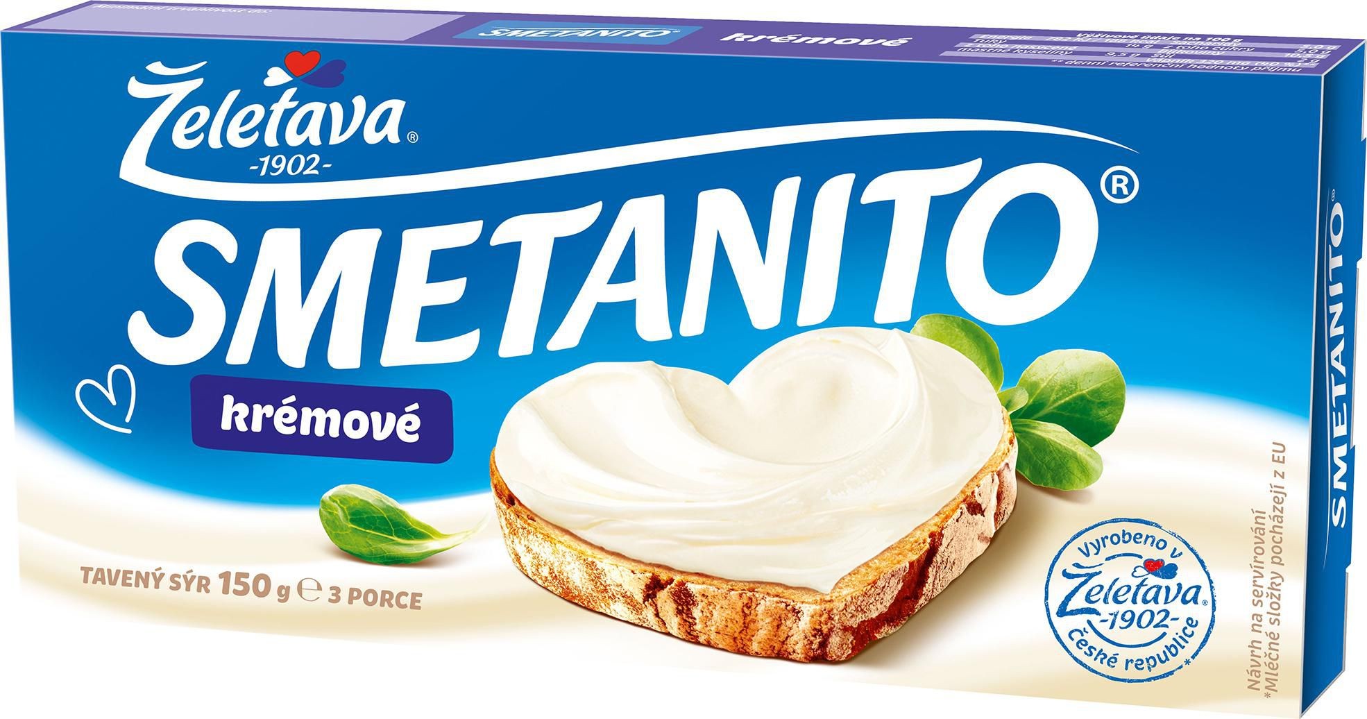 Želetava Smetanito Smetanové 3ks 150 g-0