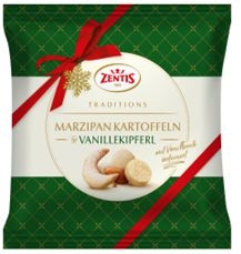 Trvanlivé potraviny - Zentis Marcipánové rohlíčky vanilka 100g
